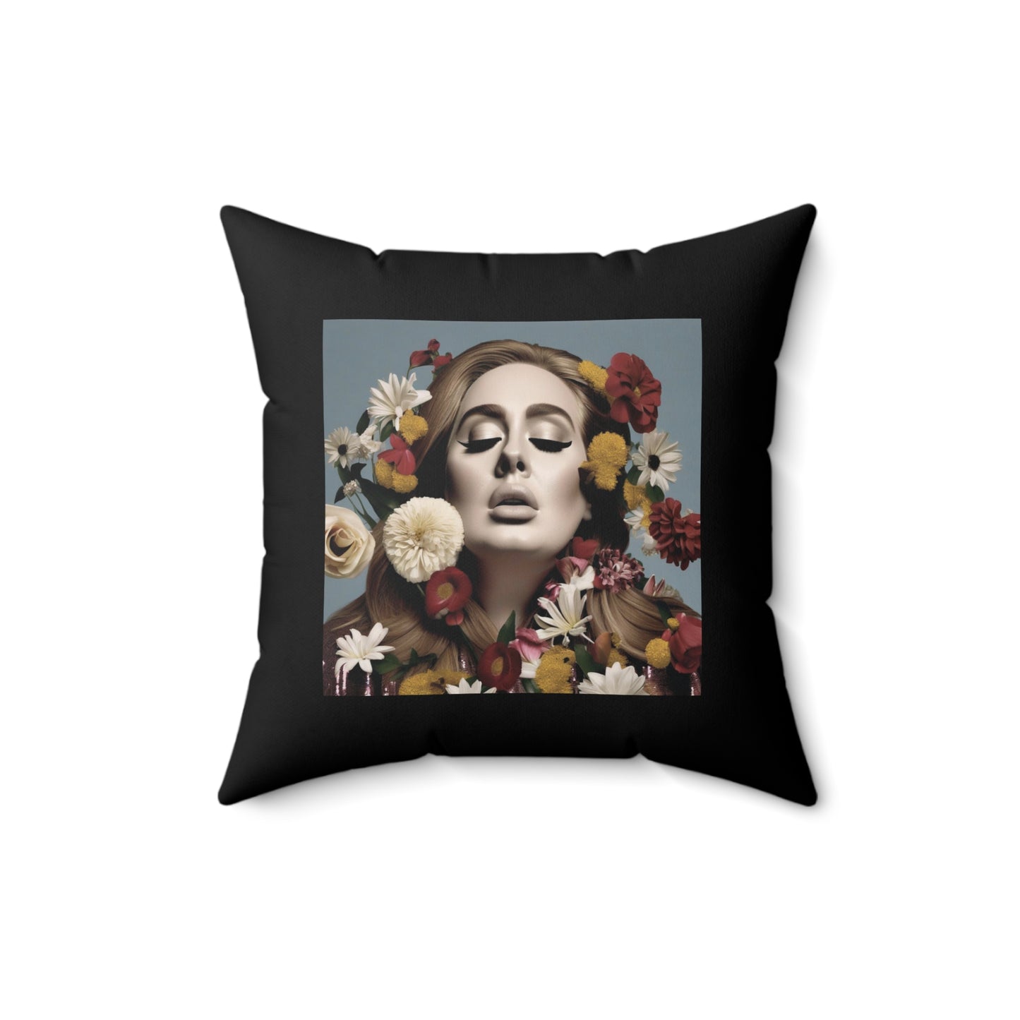 Women Spun Polyester Square Pillow