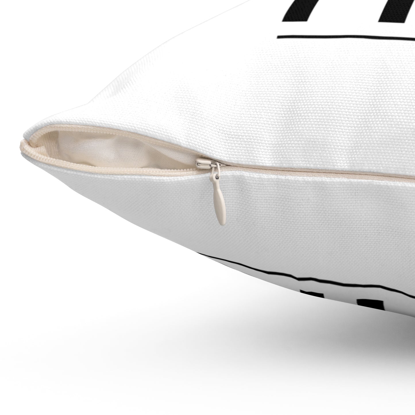Honey Spun Polyester Square Pillow
