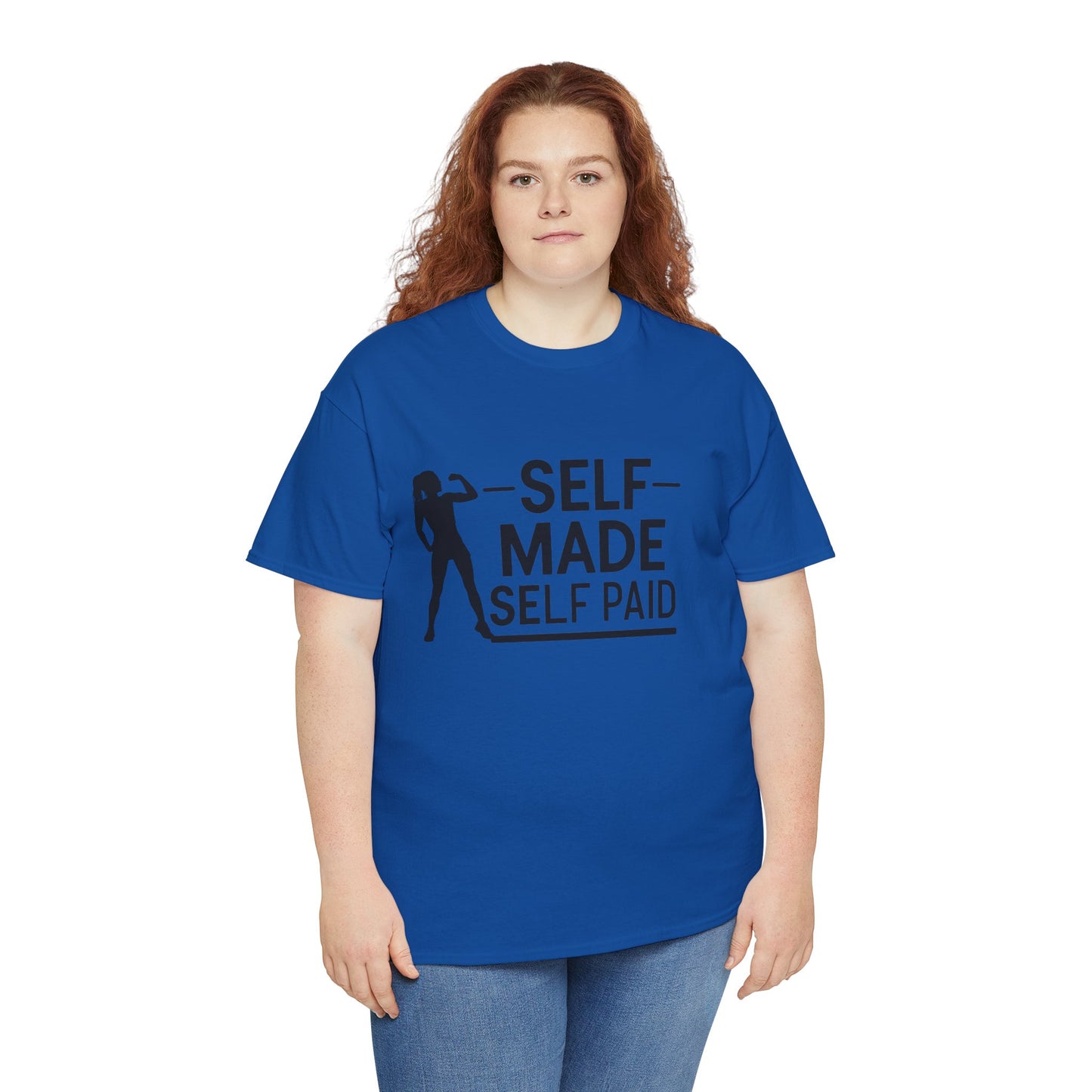 Self Made Printed T Shirt with Hearts