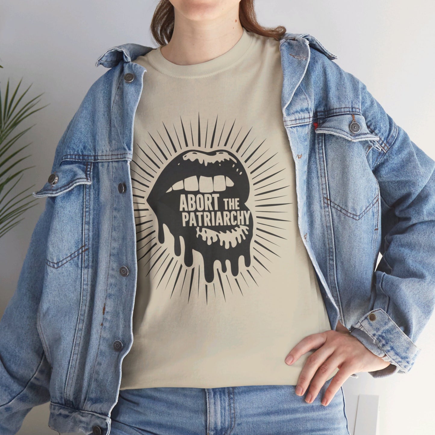 Abort The Women Heavy Cotton Tee