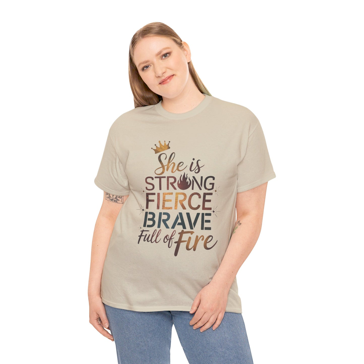 She Is Women Heavy Cotton Tee