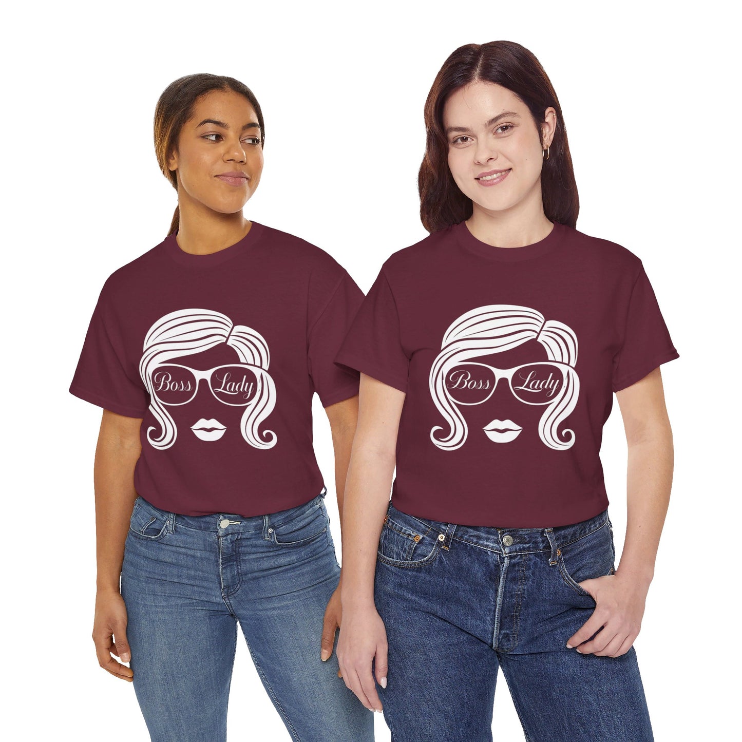 Boss Lady Women Heavy Cotton Tee