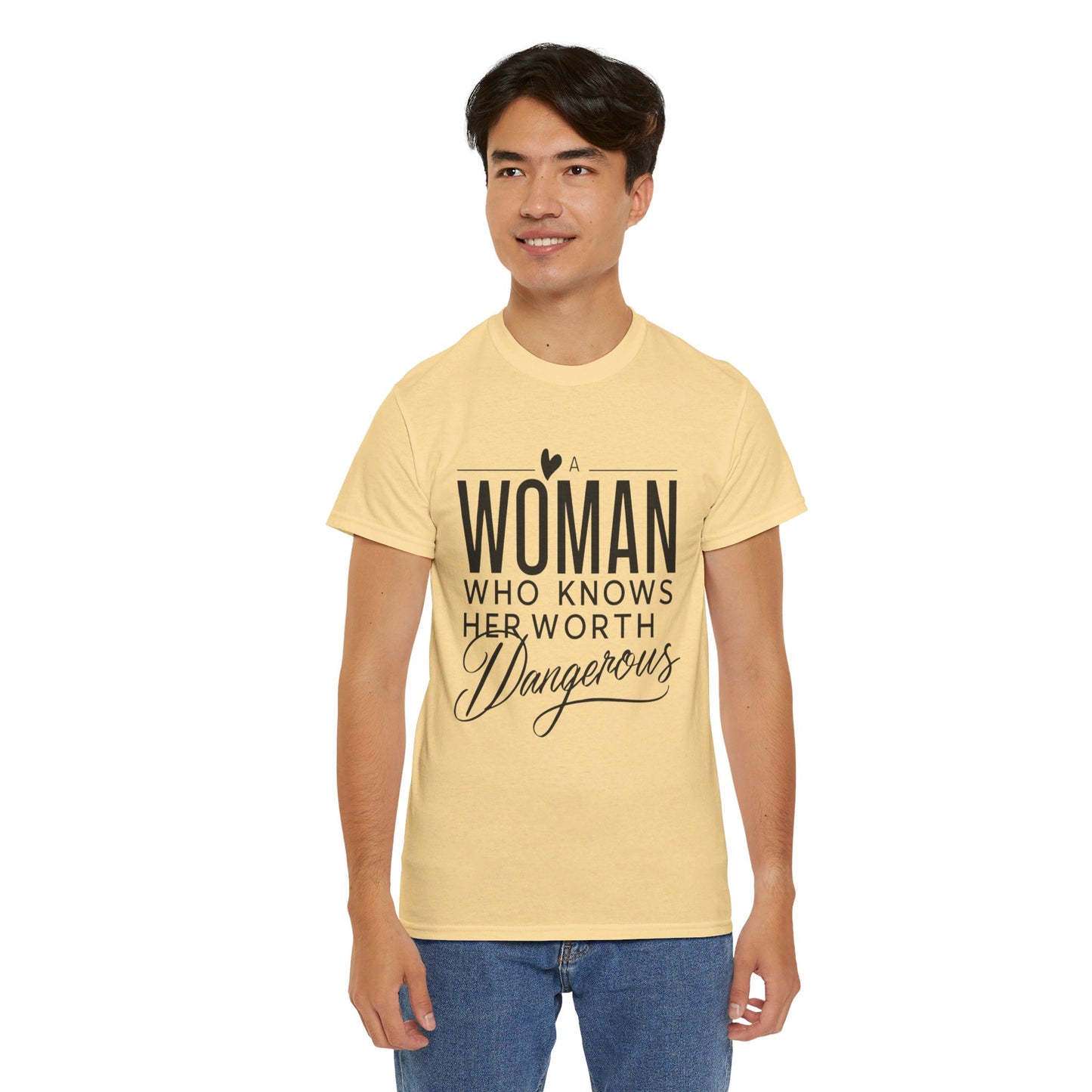 A Woman Heavy Cotton Tee