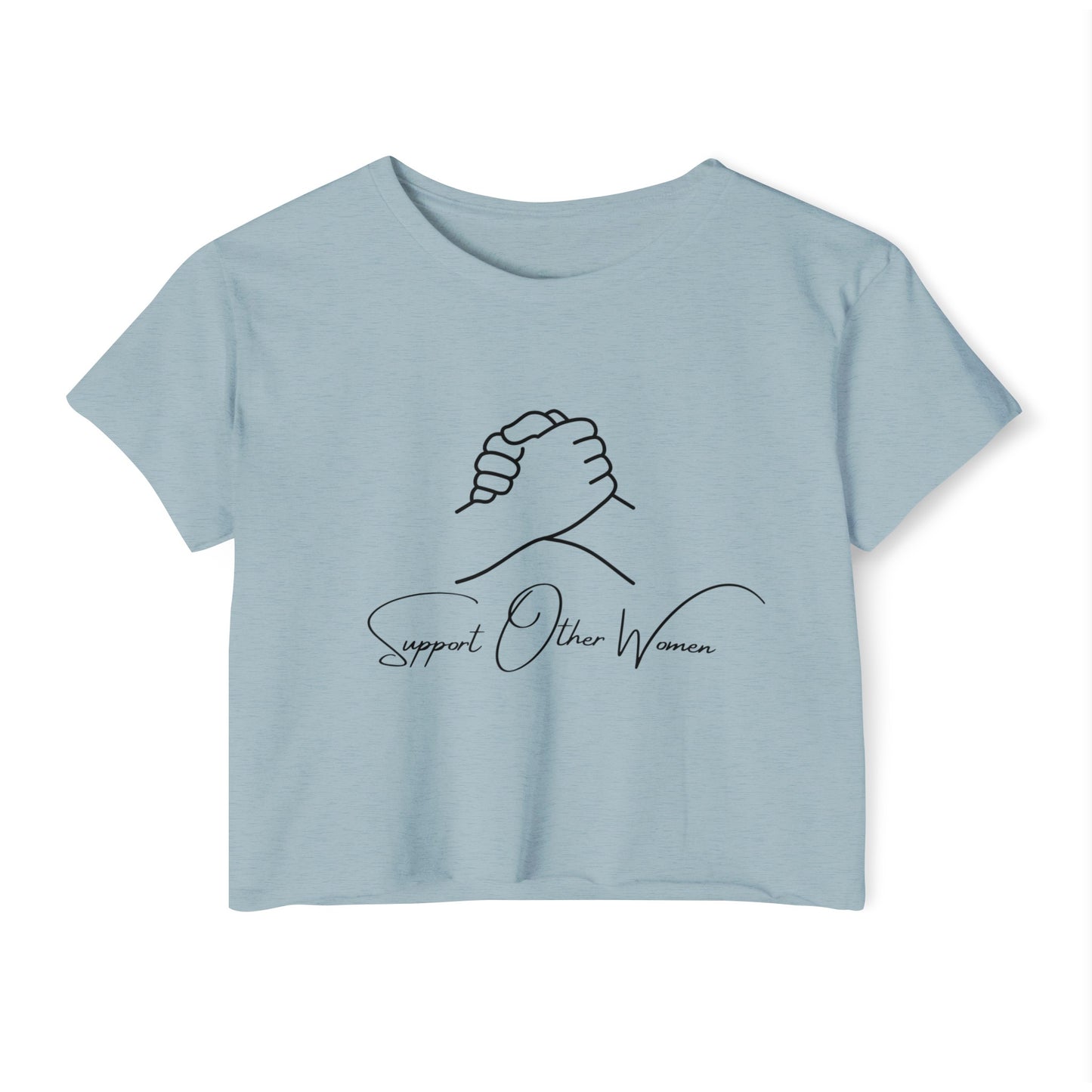 Support other women's Women's Festival Crop Top