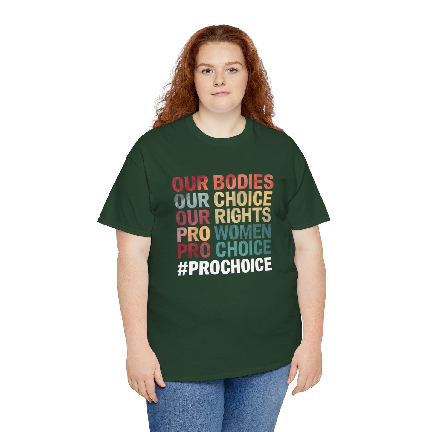 Our Bodies Women Heavy Cotton Tee