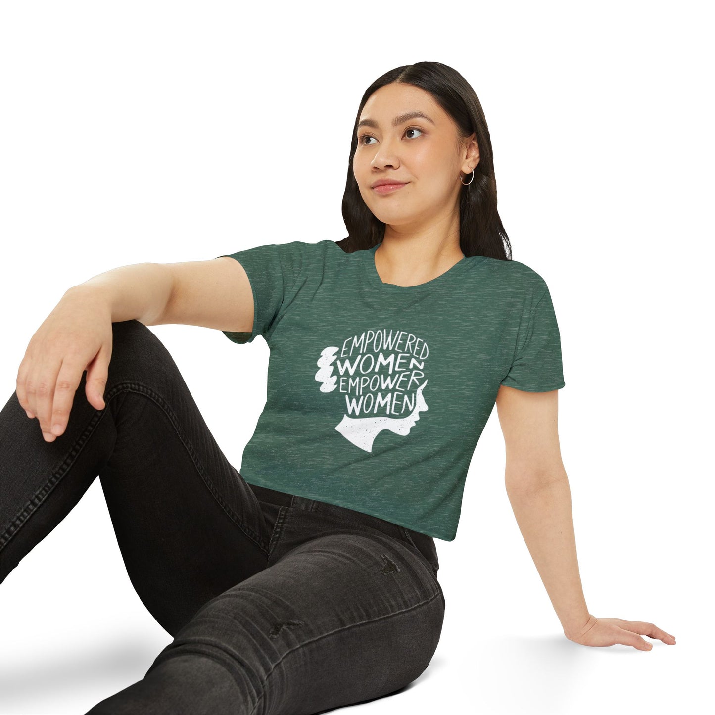 Empowered Women Women's Festival Crop Top