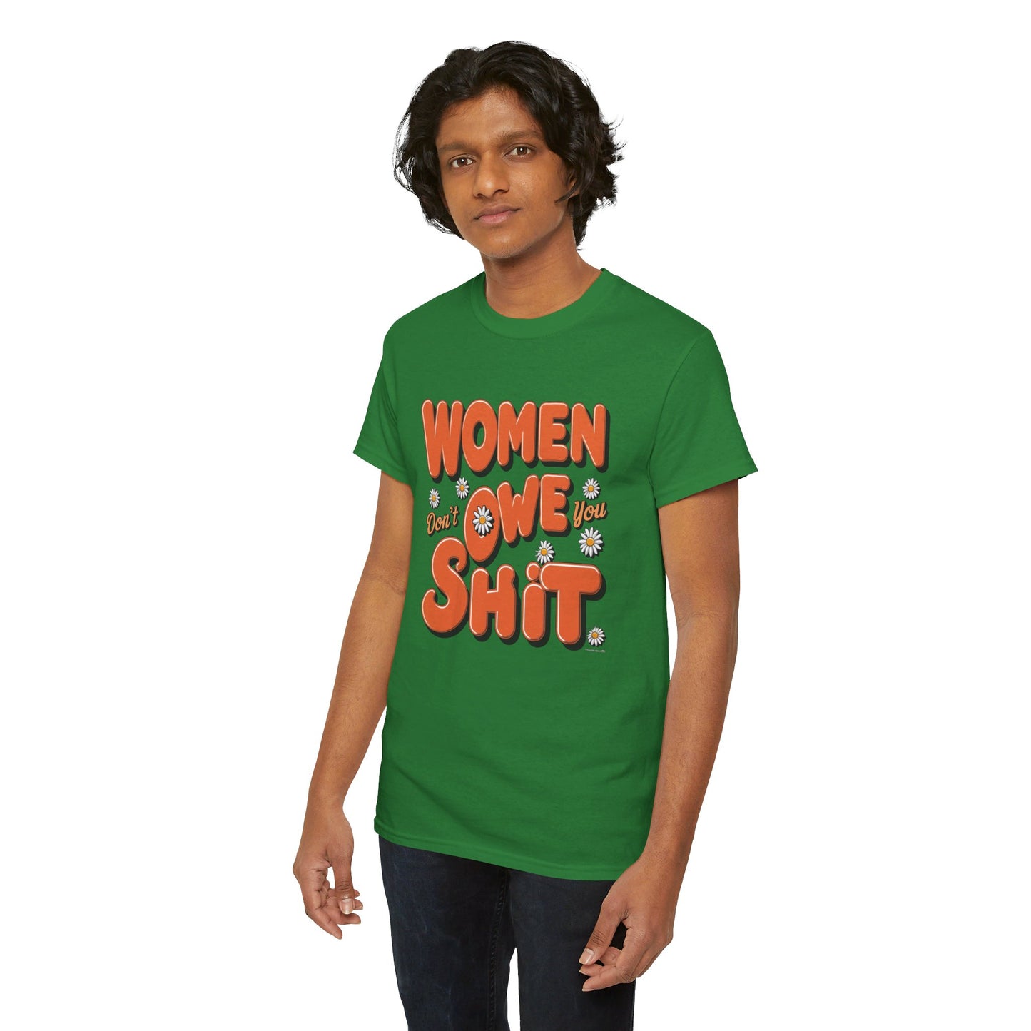 Women Don't Women Heavy Cotton Tee