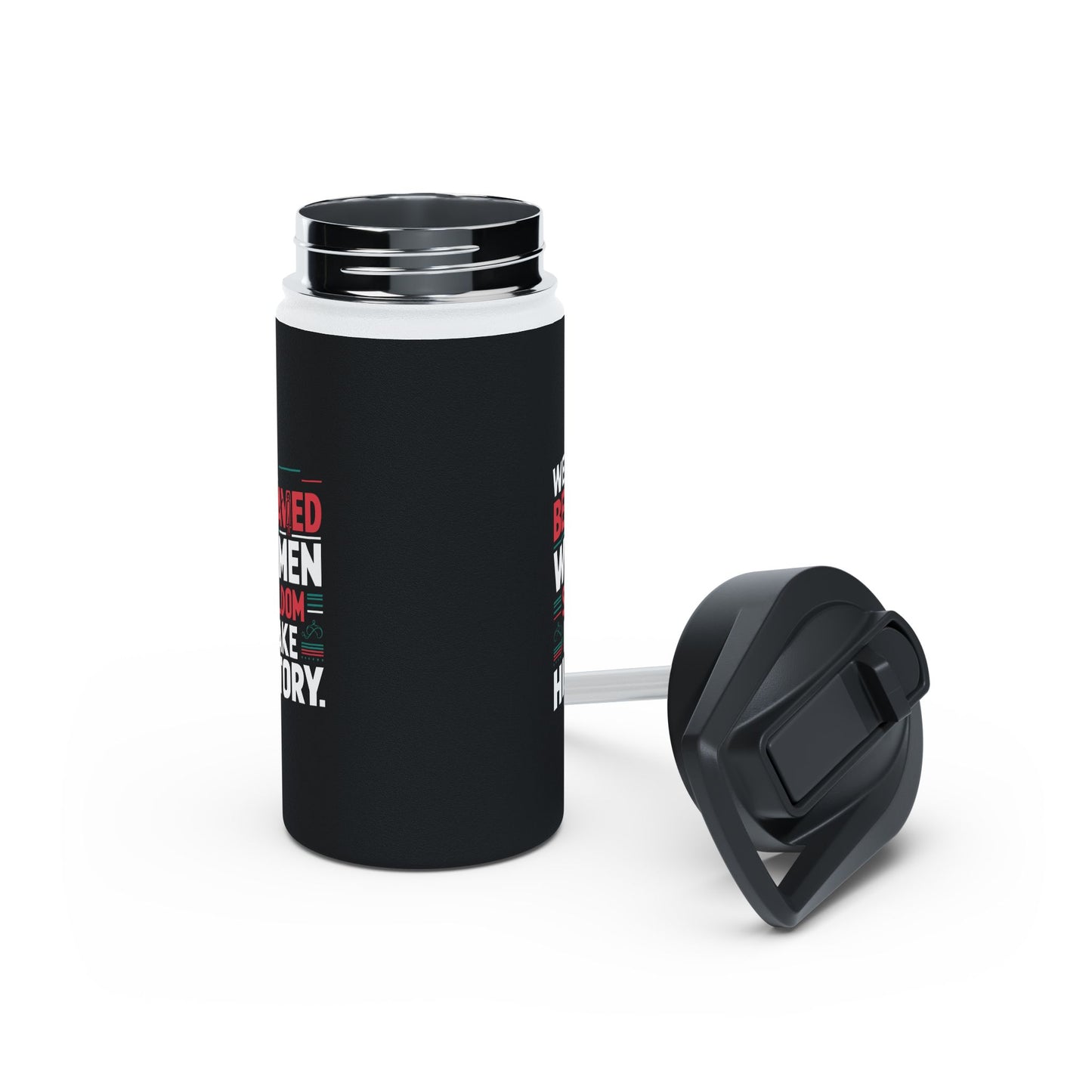 Well Behaved  Stainless Steel Water Bottle, Standard Lid
