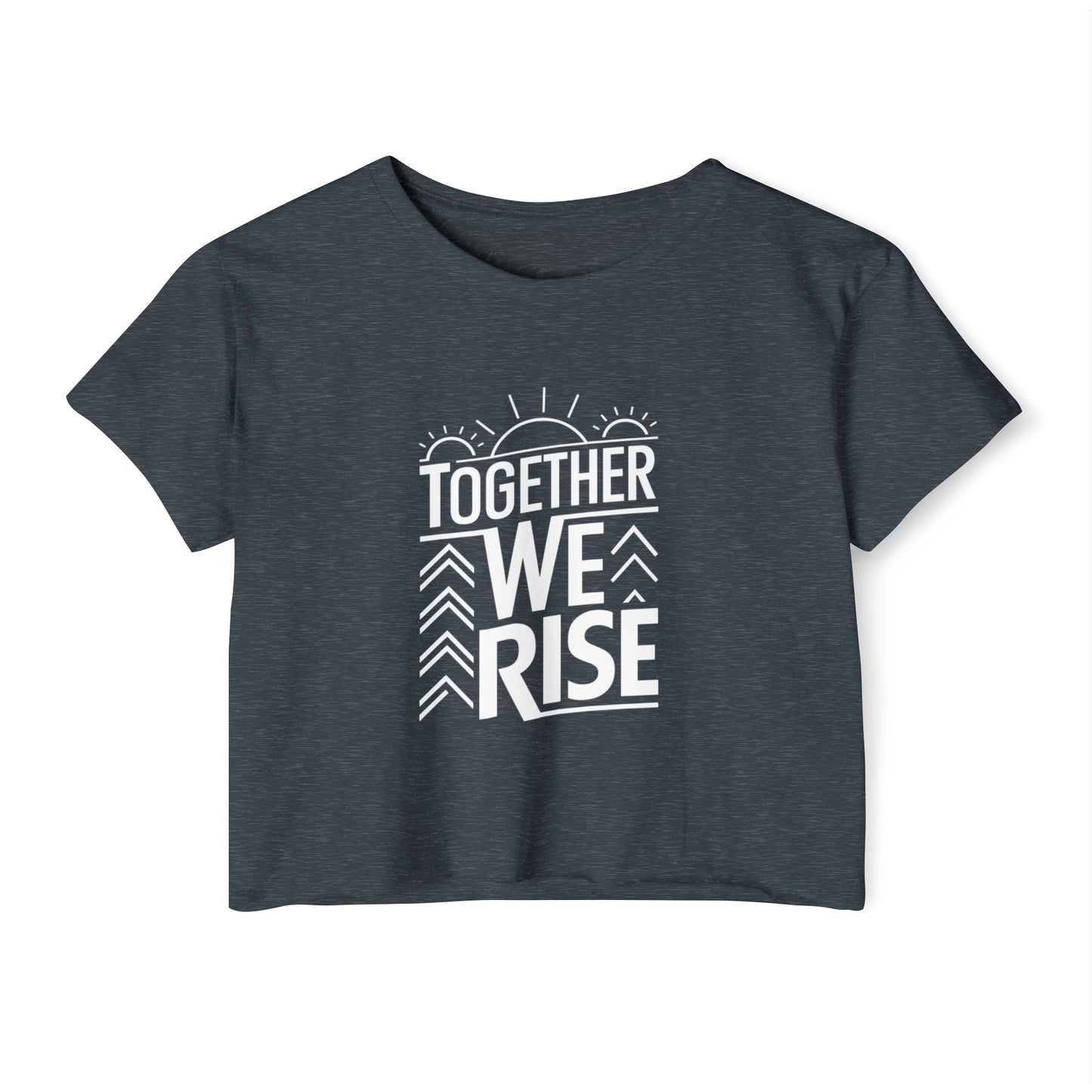 Together We Rise Women's Festival Crop Top