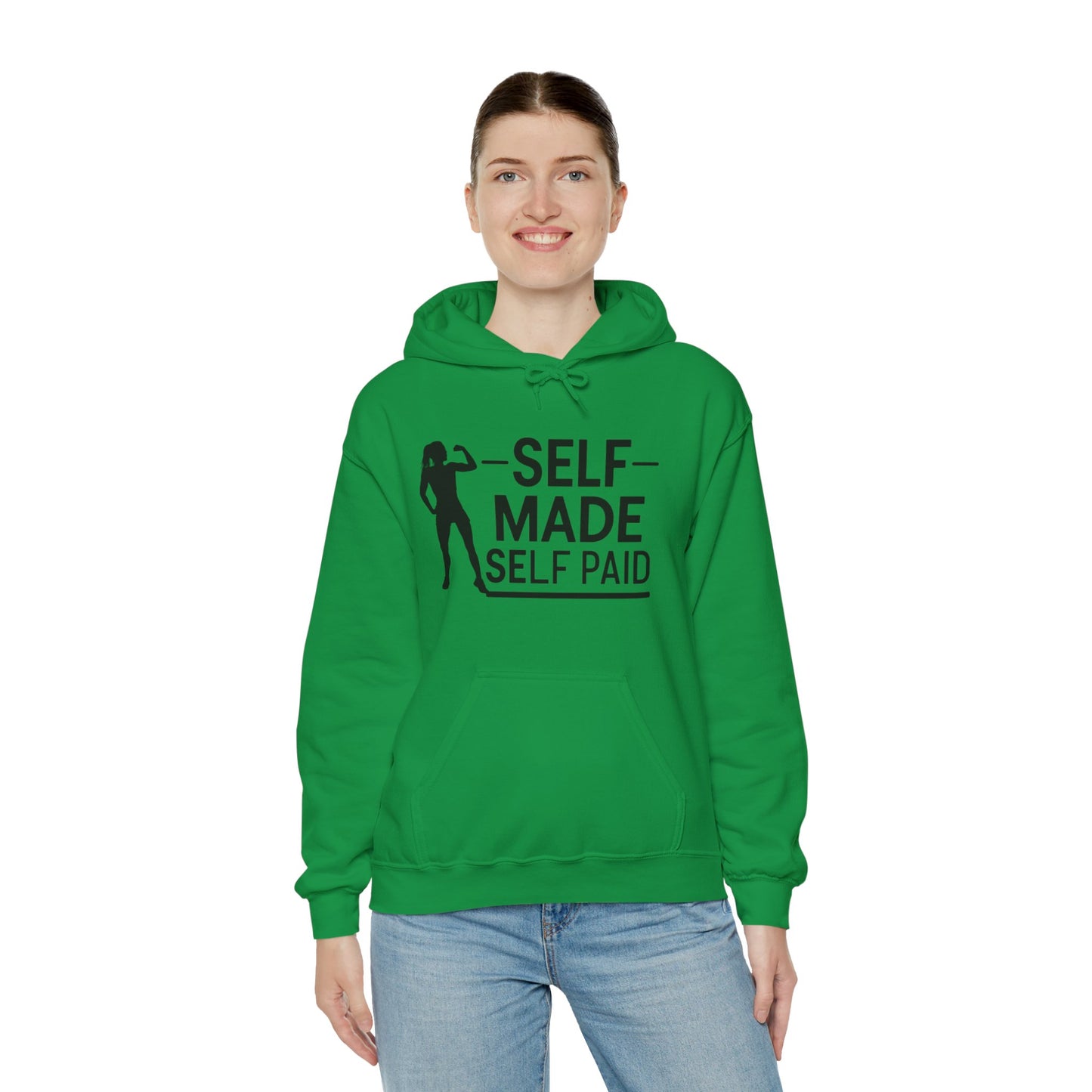 Self Made Self Paid Unisex Heavy Blend™ Hooded Sweatshirt