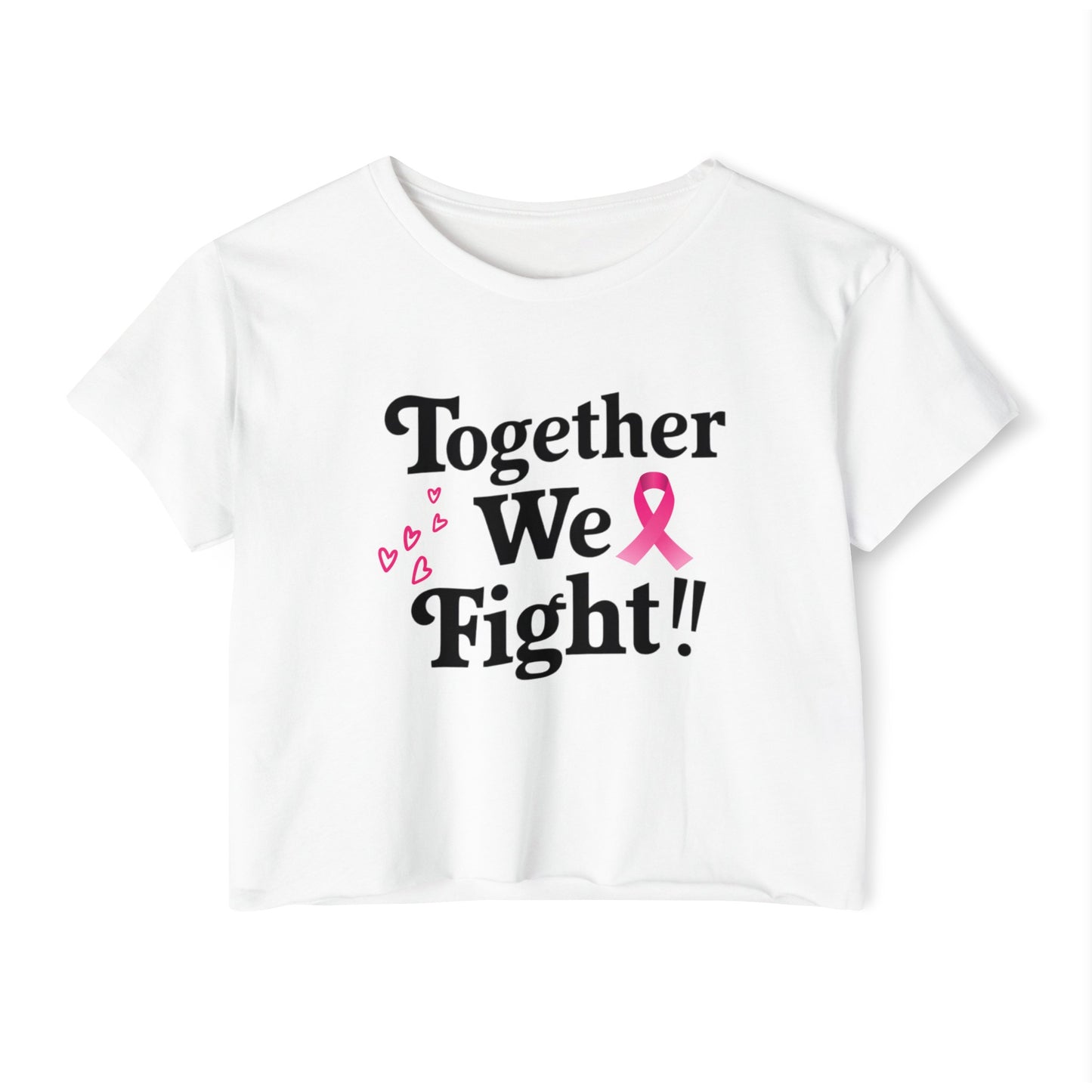 Together We Fight Women's Festival Crop Top