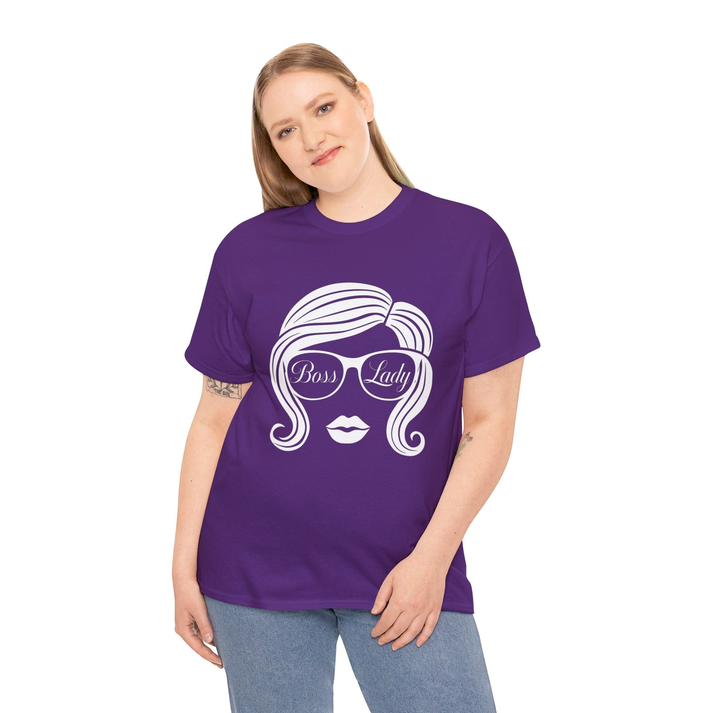 Boss Lady Women Heavy Cotton Tee