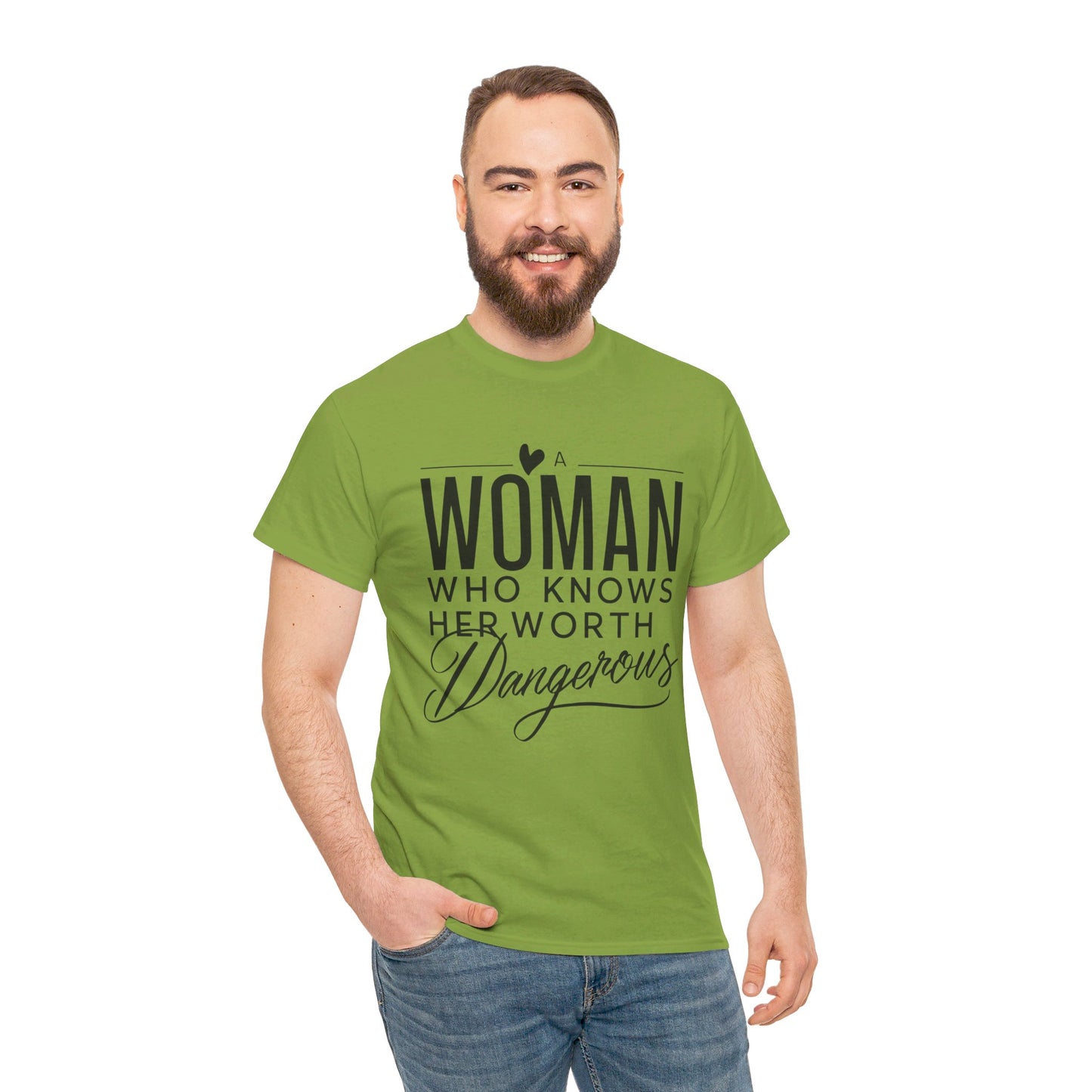 A Woman Heavy Cotton Tee