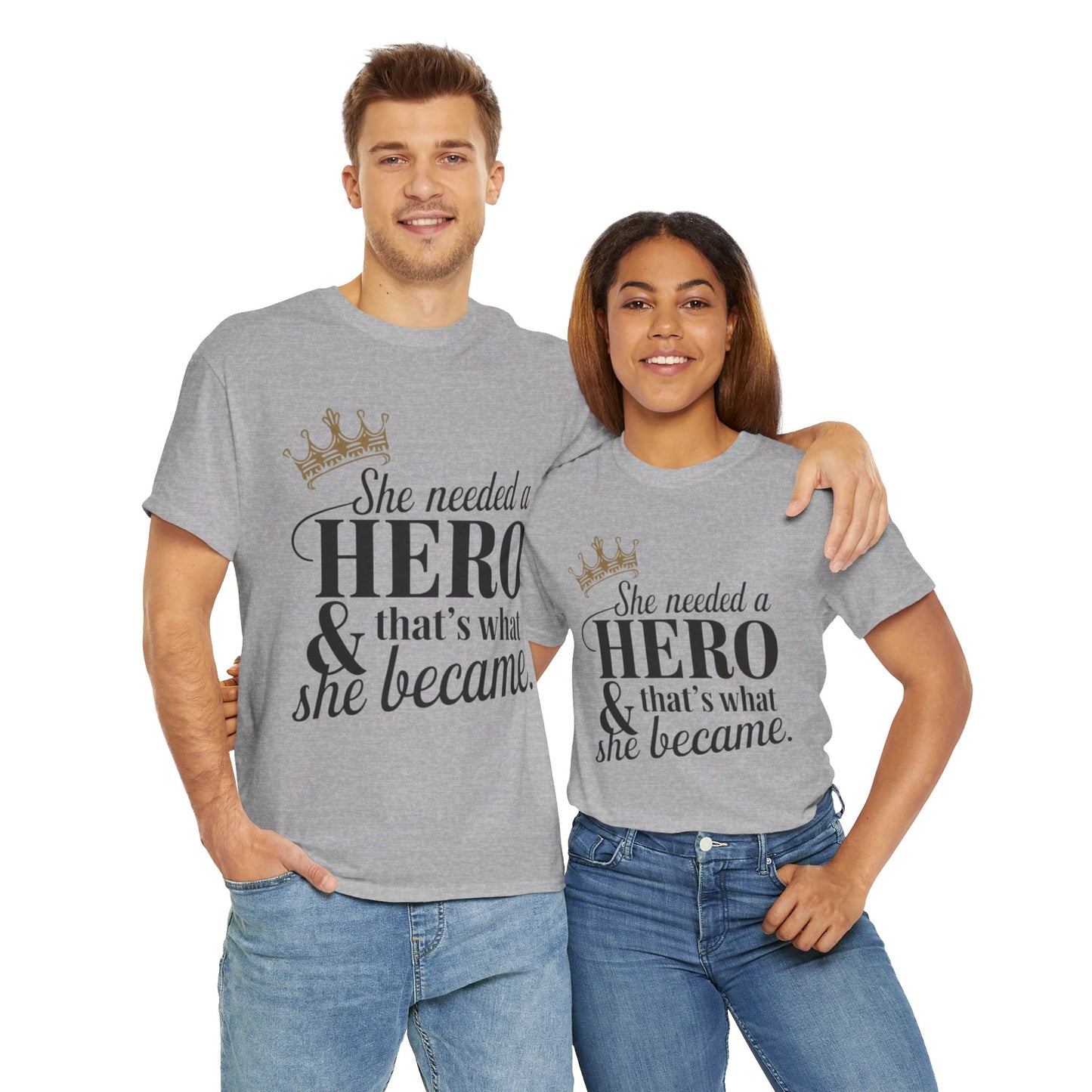 She Needed Women Heavy Cotton Tee