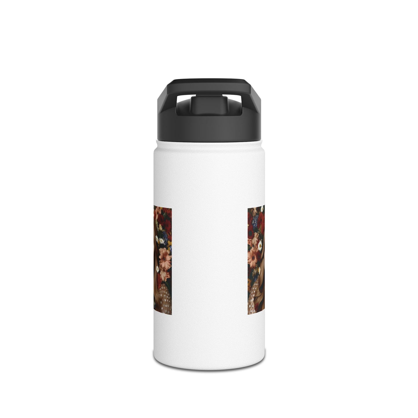 Women Stainless Steel Water Bottle, Standard Lid