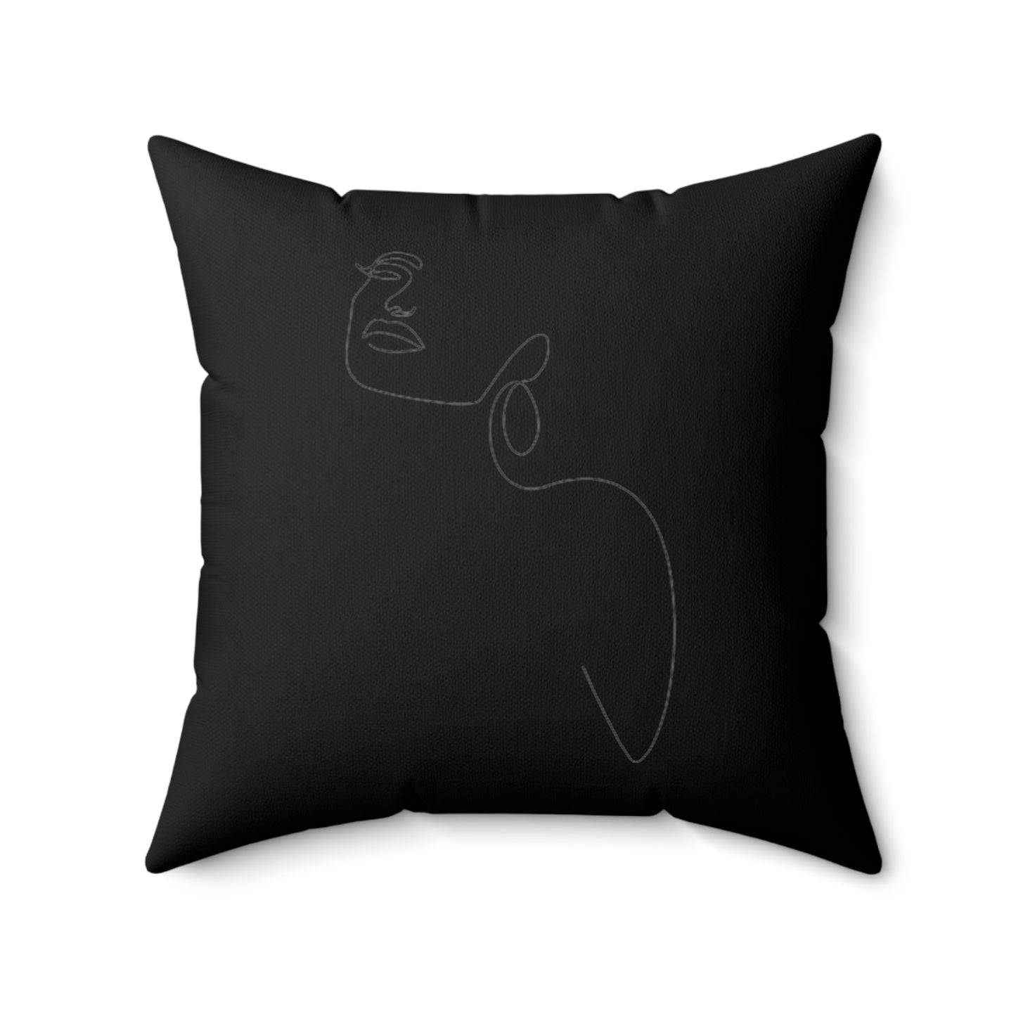 Women Spun Polyester Square Pillow