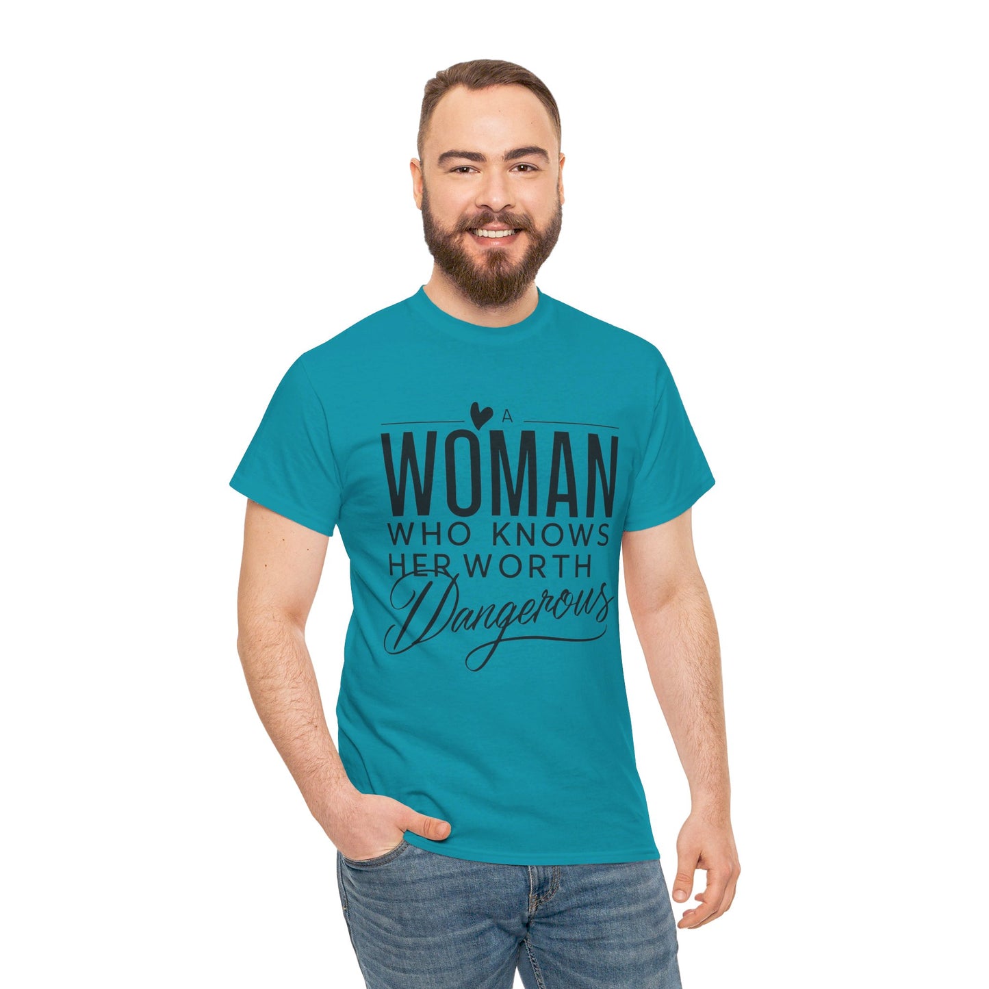 A Woman Heavy Cotton Tee