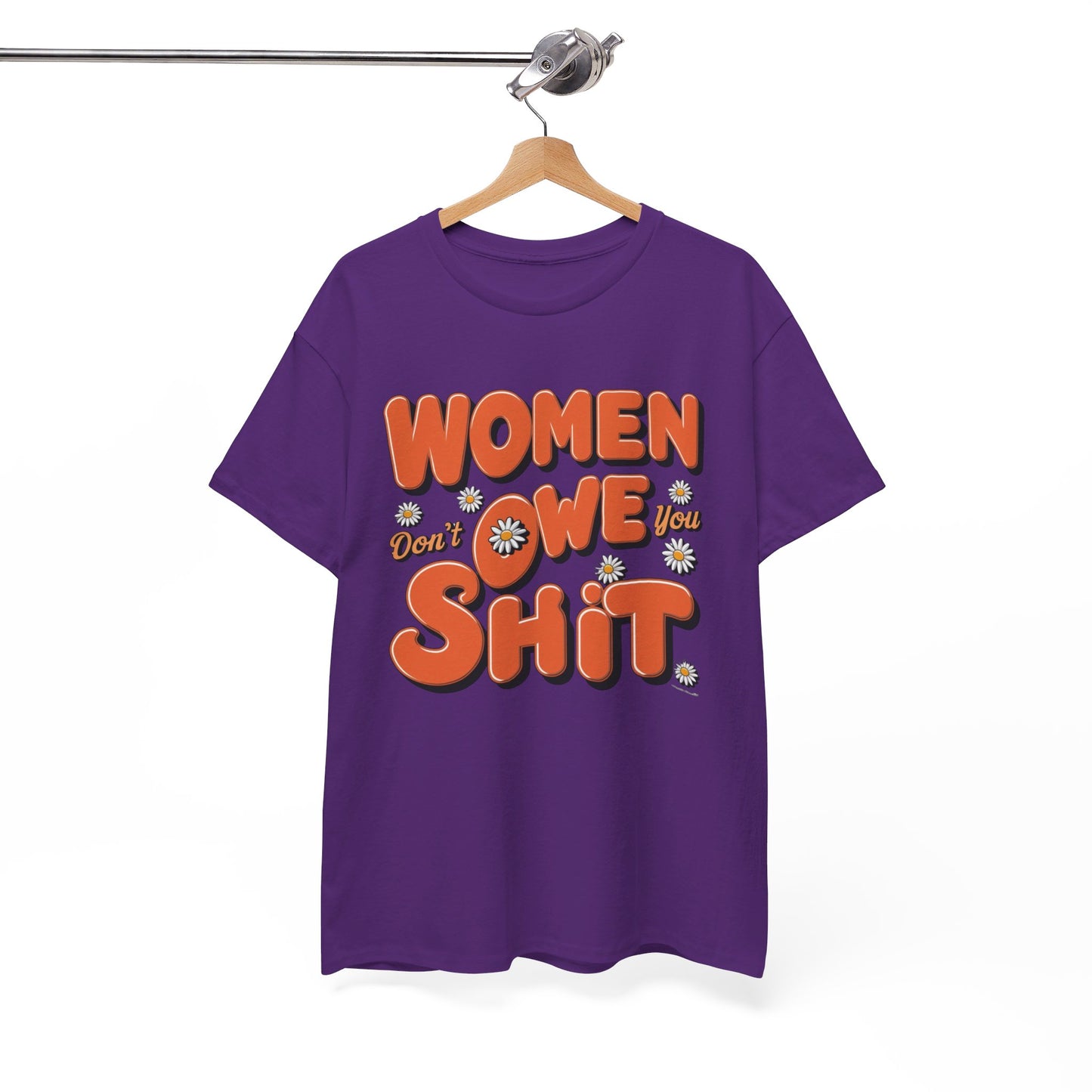 Women Don't Women Heavy Cotton Tee