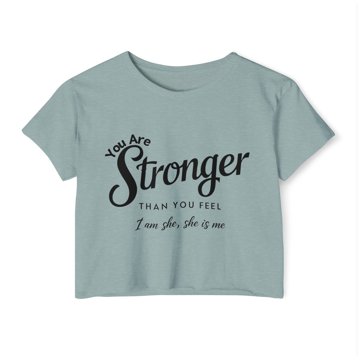 You Are Women's Festival Crop Top