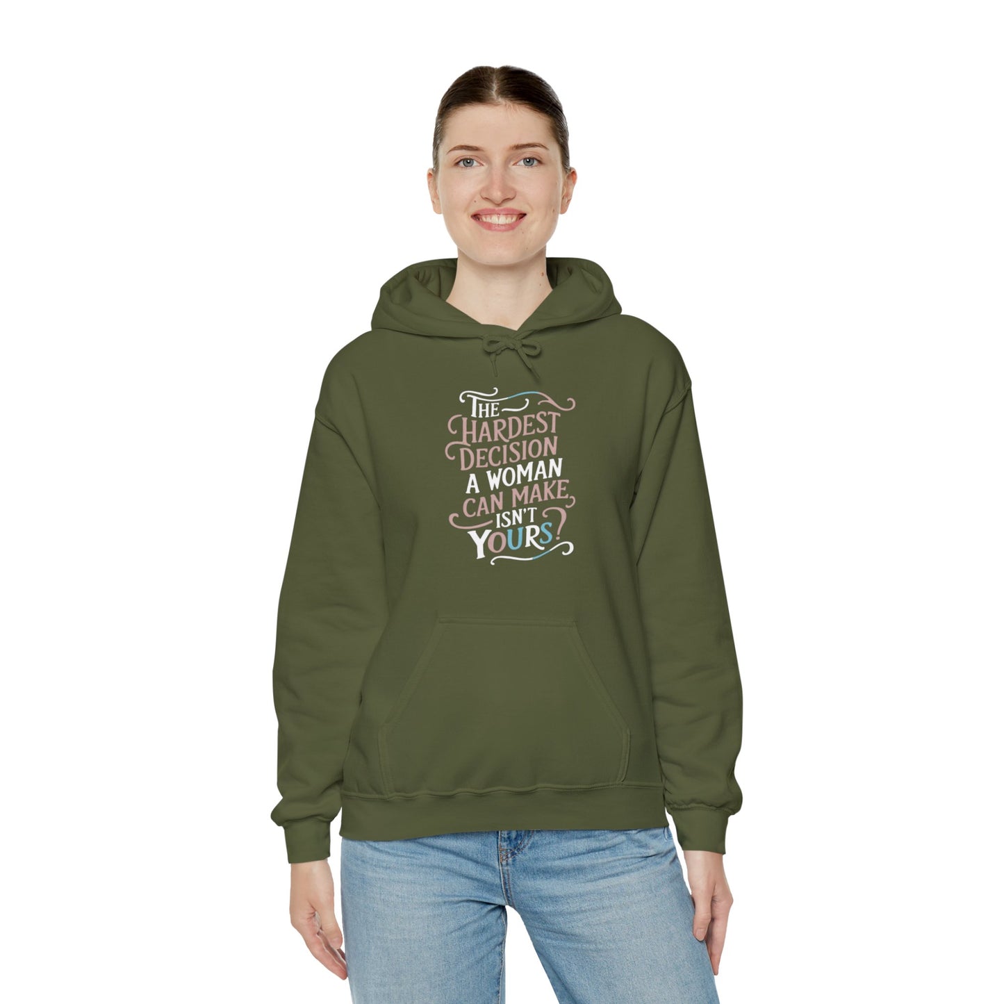 The Hardest Printed Unisex Heavy Blend™ Hooded Sweatshirt