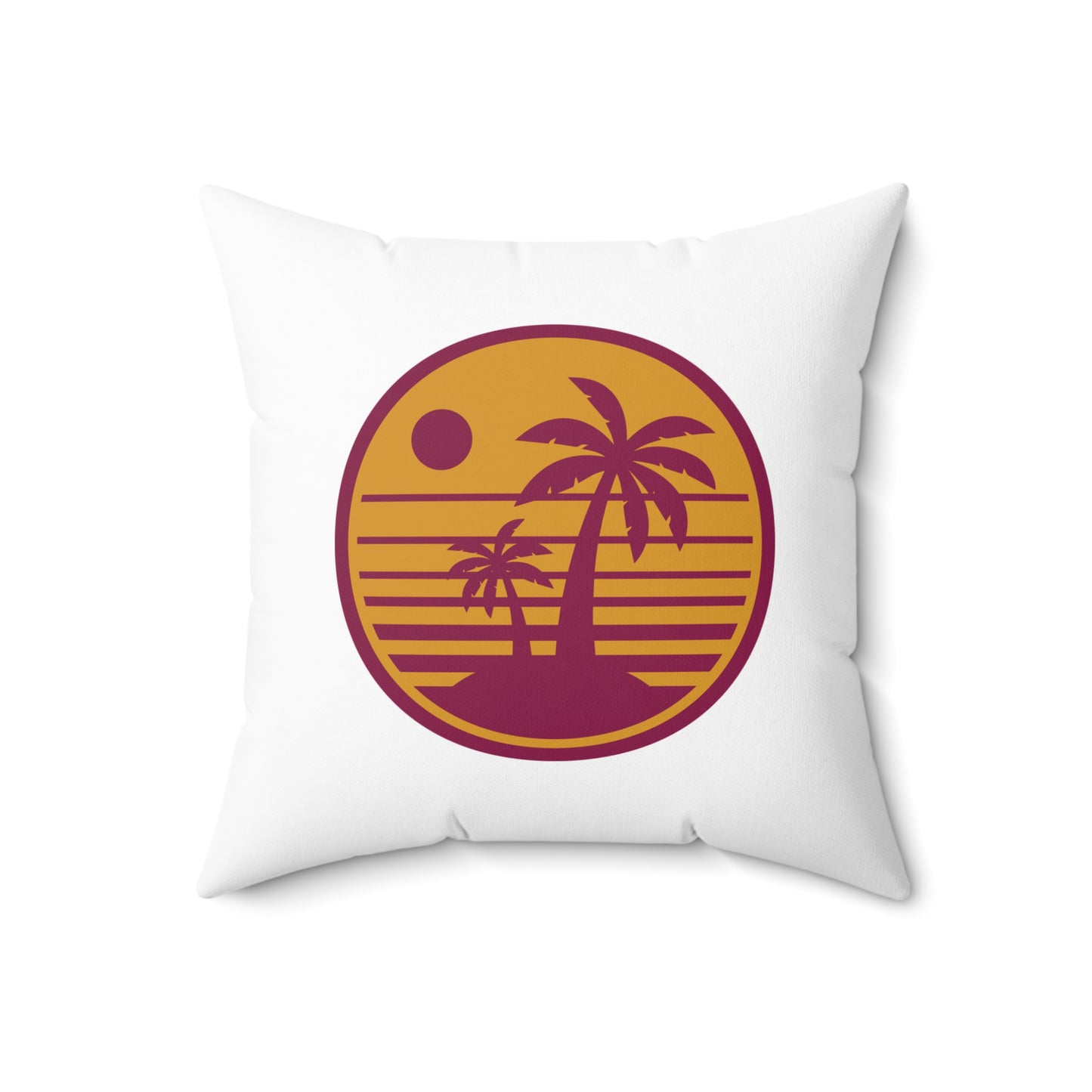 Spun Polyester Square Pillow