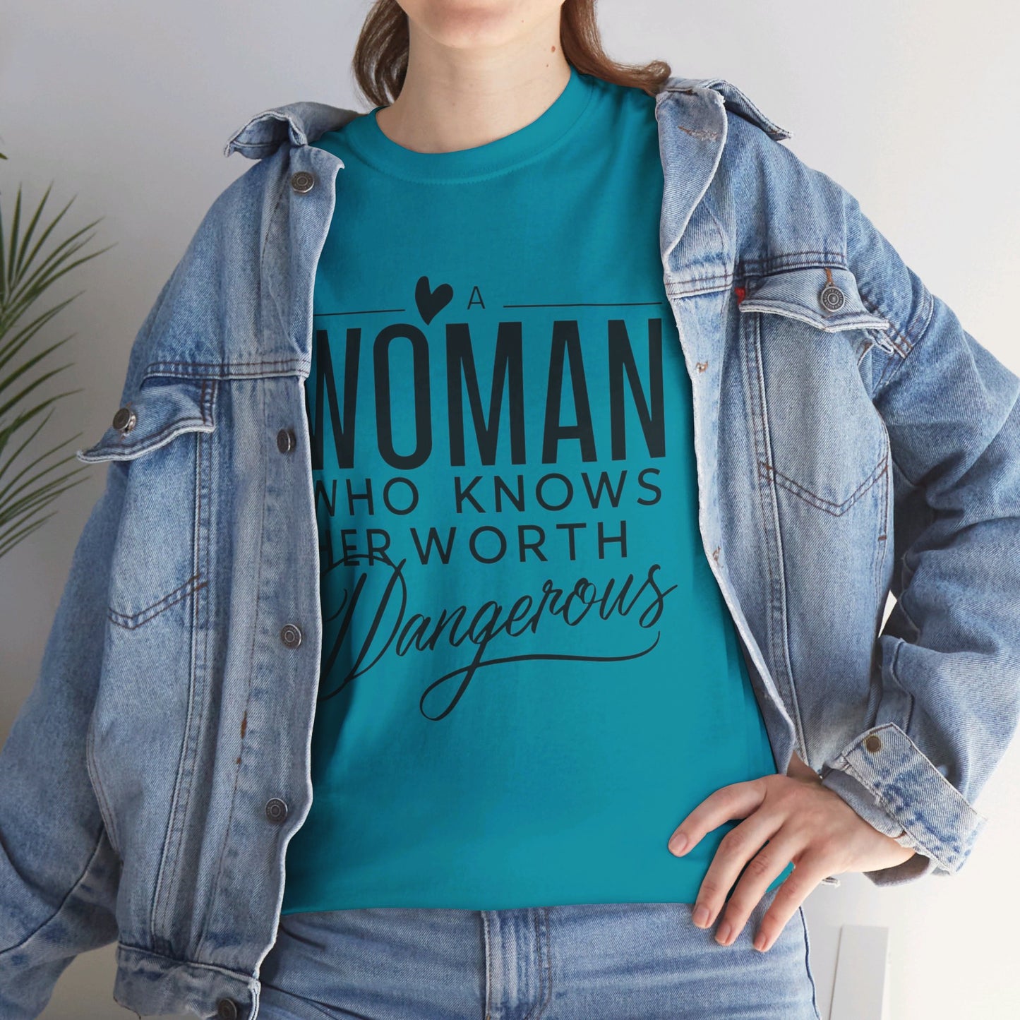 A Woman Heavy Cotton Tee