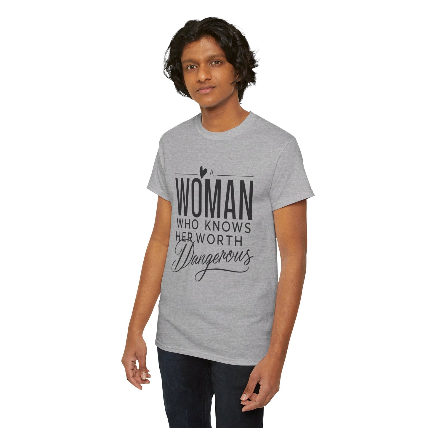 A Woman Heavy Cotton Tee
