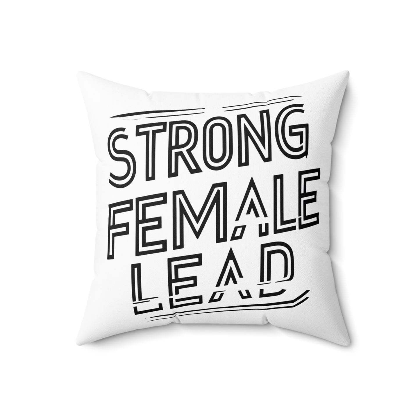 Strong Spun Polyester Square Pillow