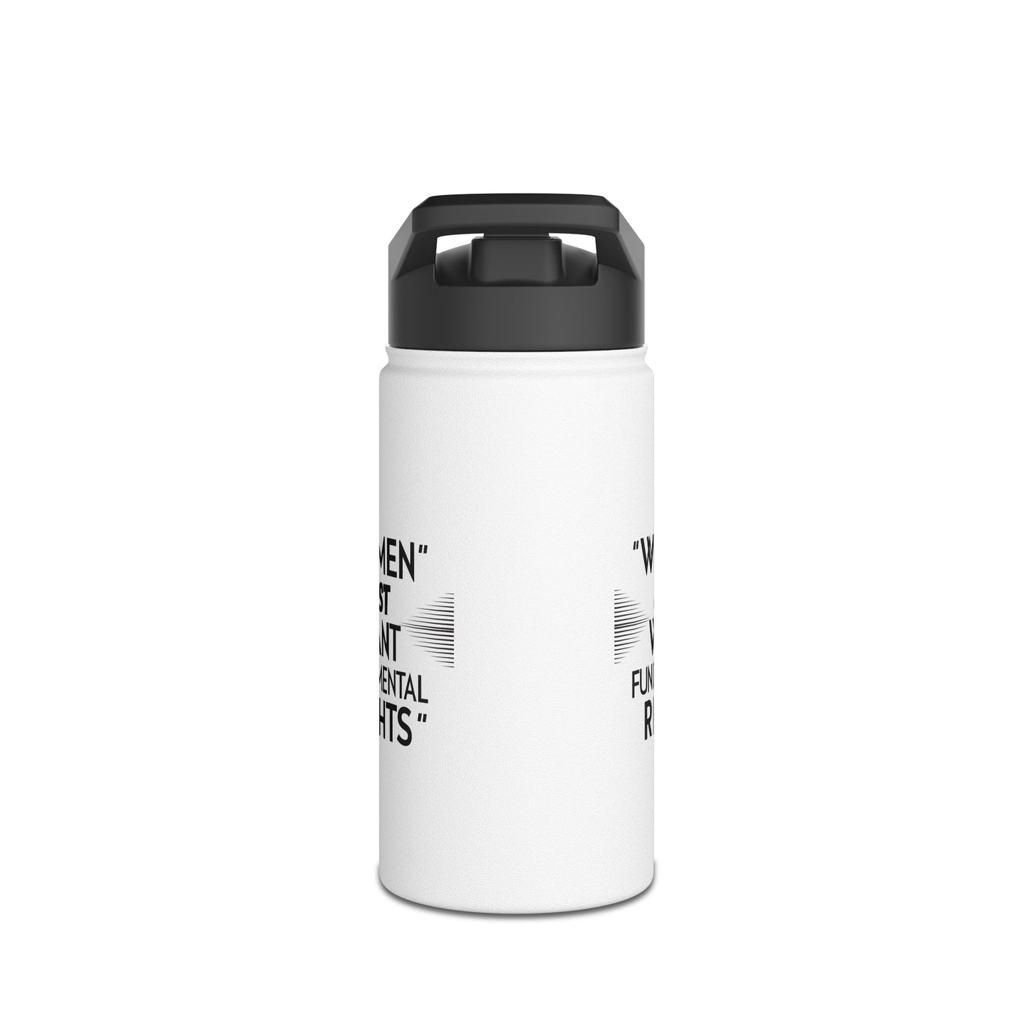 Women Just Stainless Steel Water Bottle, Standard Lid