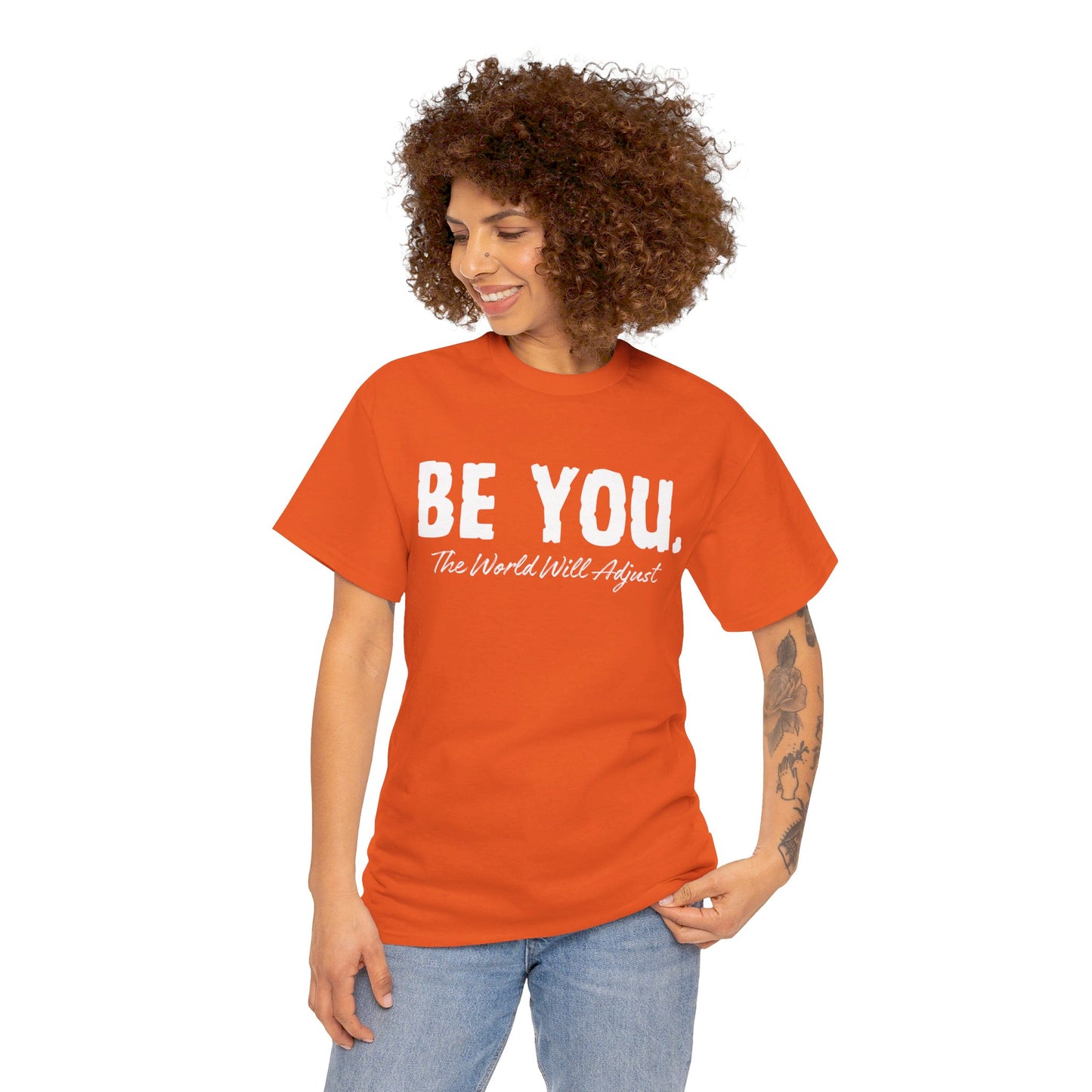 Be You Women Heavy Cotton Tee