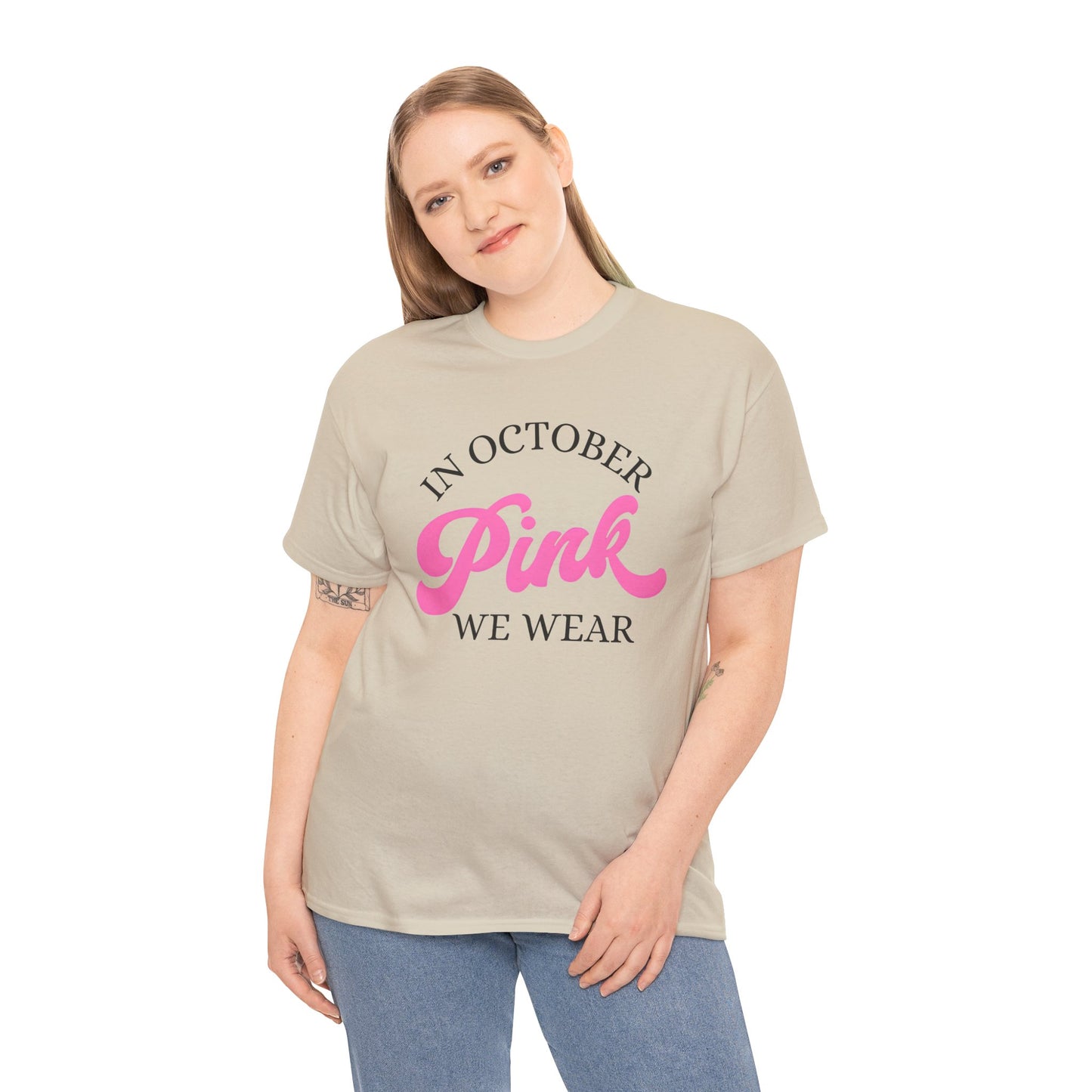 In October Unisex Heavy Cotton Tee