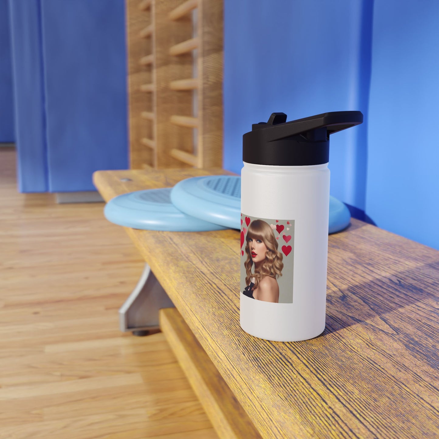 Women Stainless Steel Water Bottle, Standard Lid