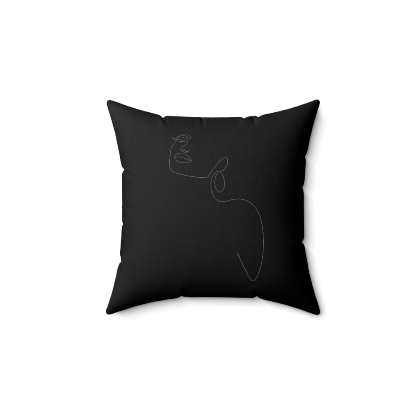 Women Spun Polyester Square Pillow