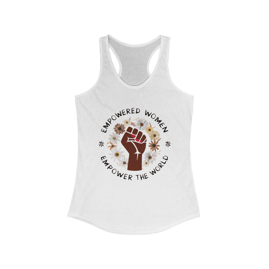 Empowered Women Women's Ideal Racerback Tank