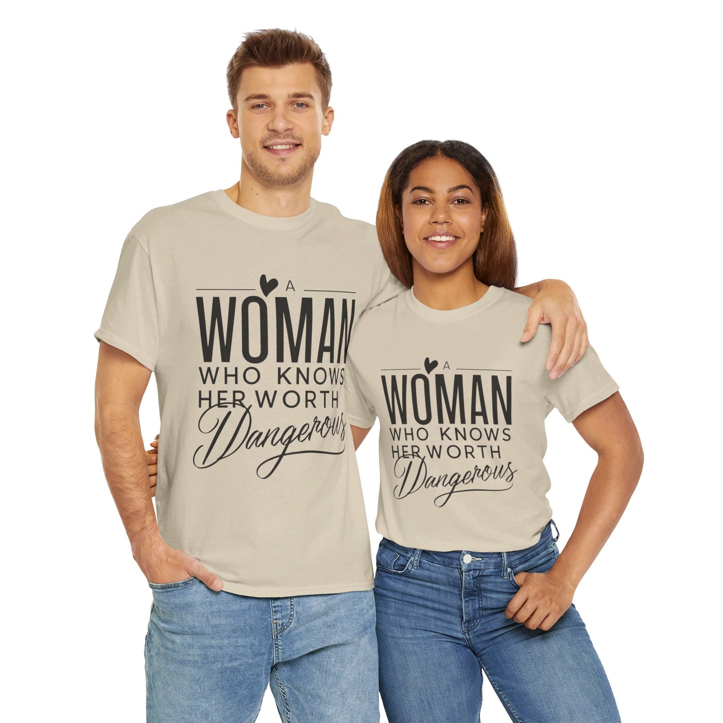A Woman Heavy Cotton Tee