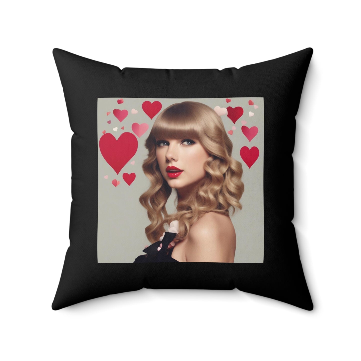 Women Spun Polyester Square Pillow