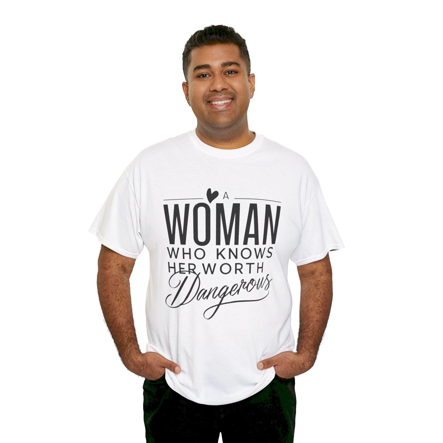 A Woman Heavy Cotton Tee