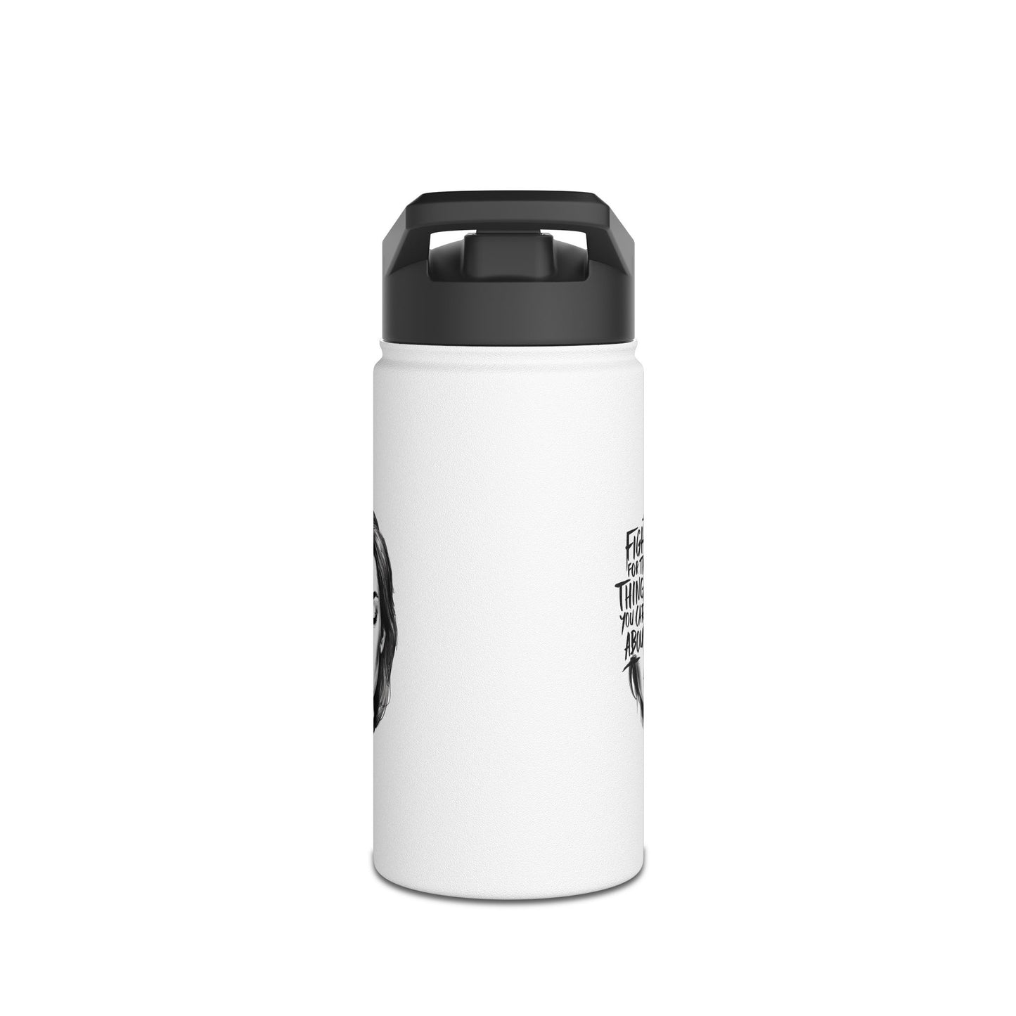 Fight For Stainless Steel Water Bottle, Standard Lid
