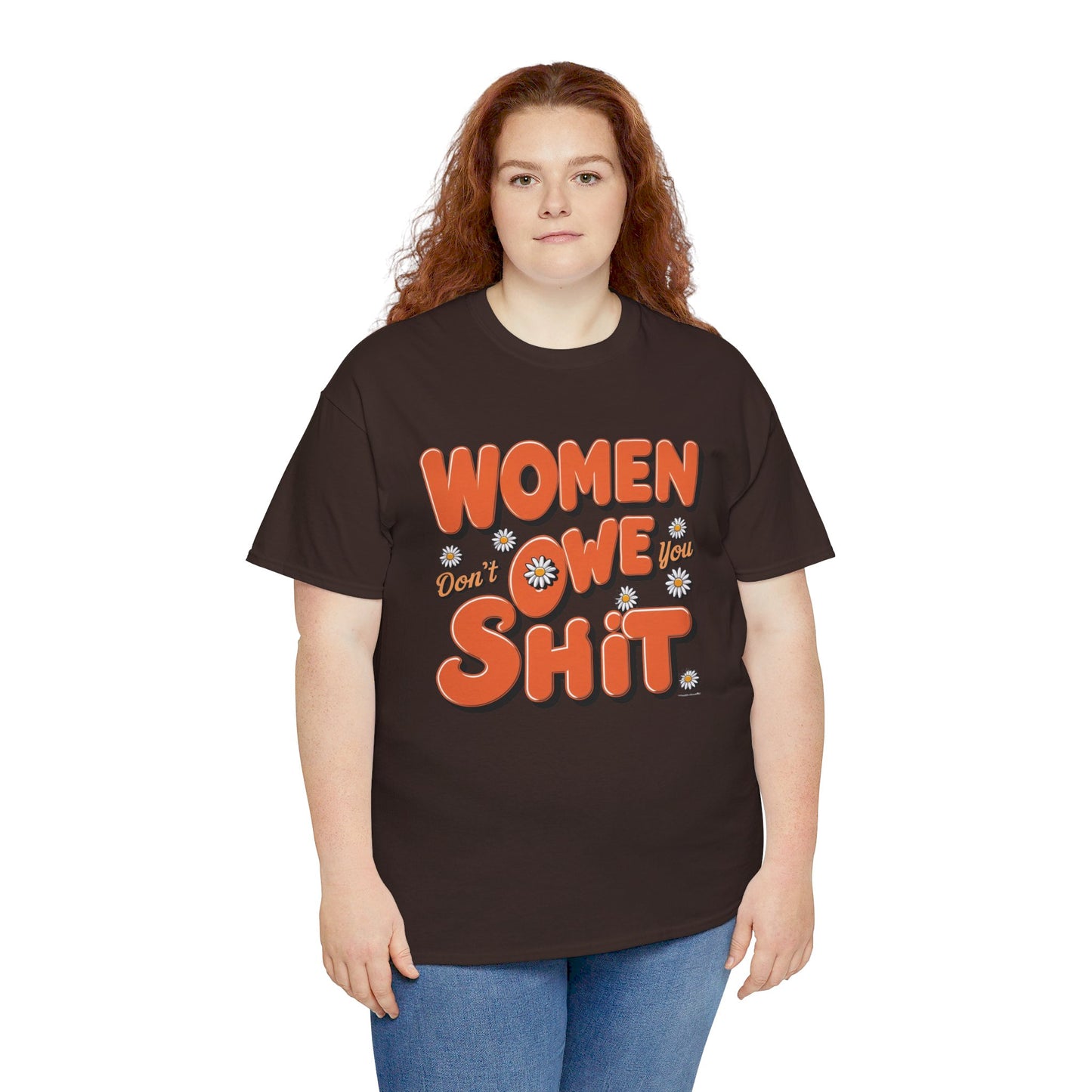 Women Don't Women Heavy Cotton Tee