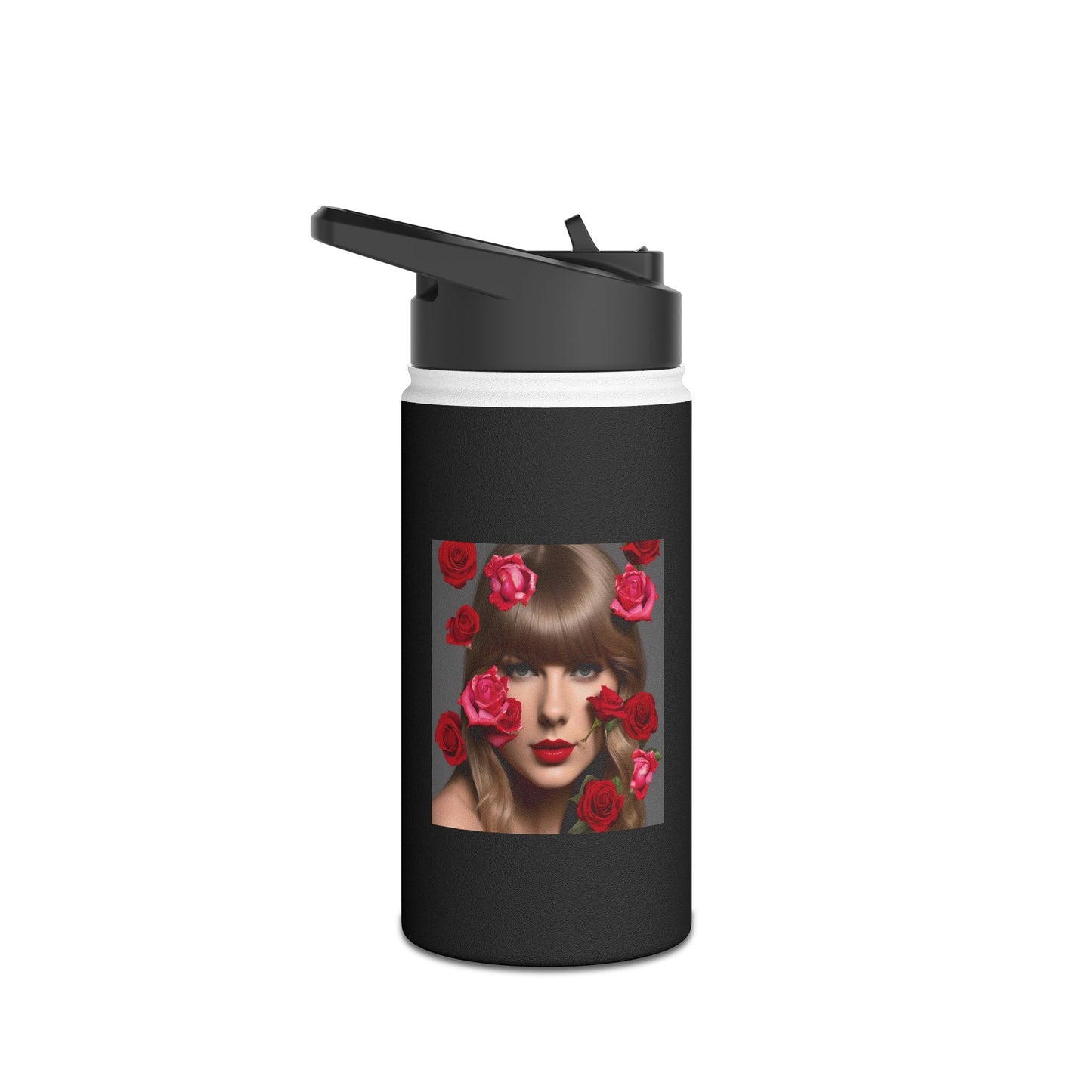 Women Stainless Steel Water Bottle, Standard Lid