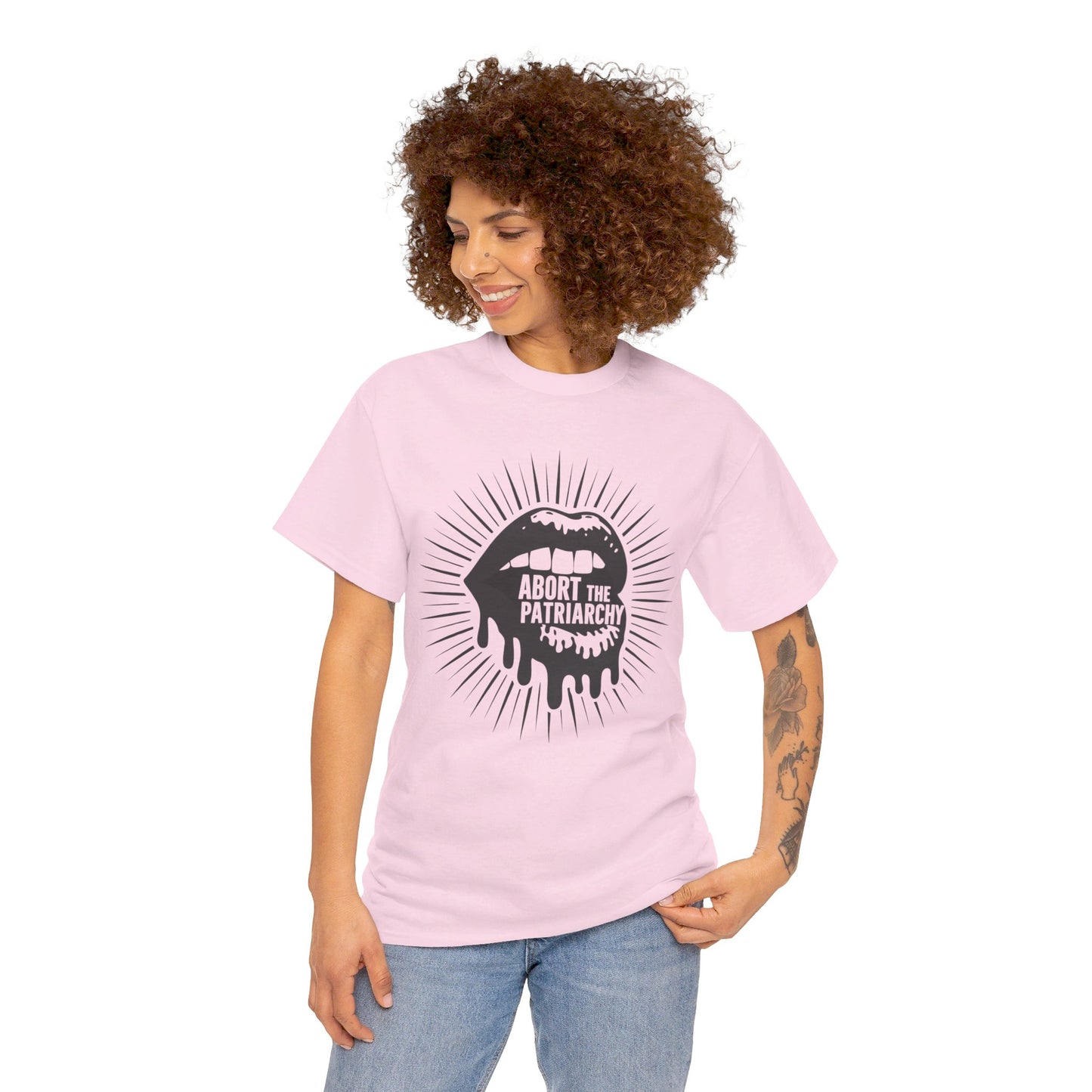 Abort The Women Heavy Cotton Tee