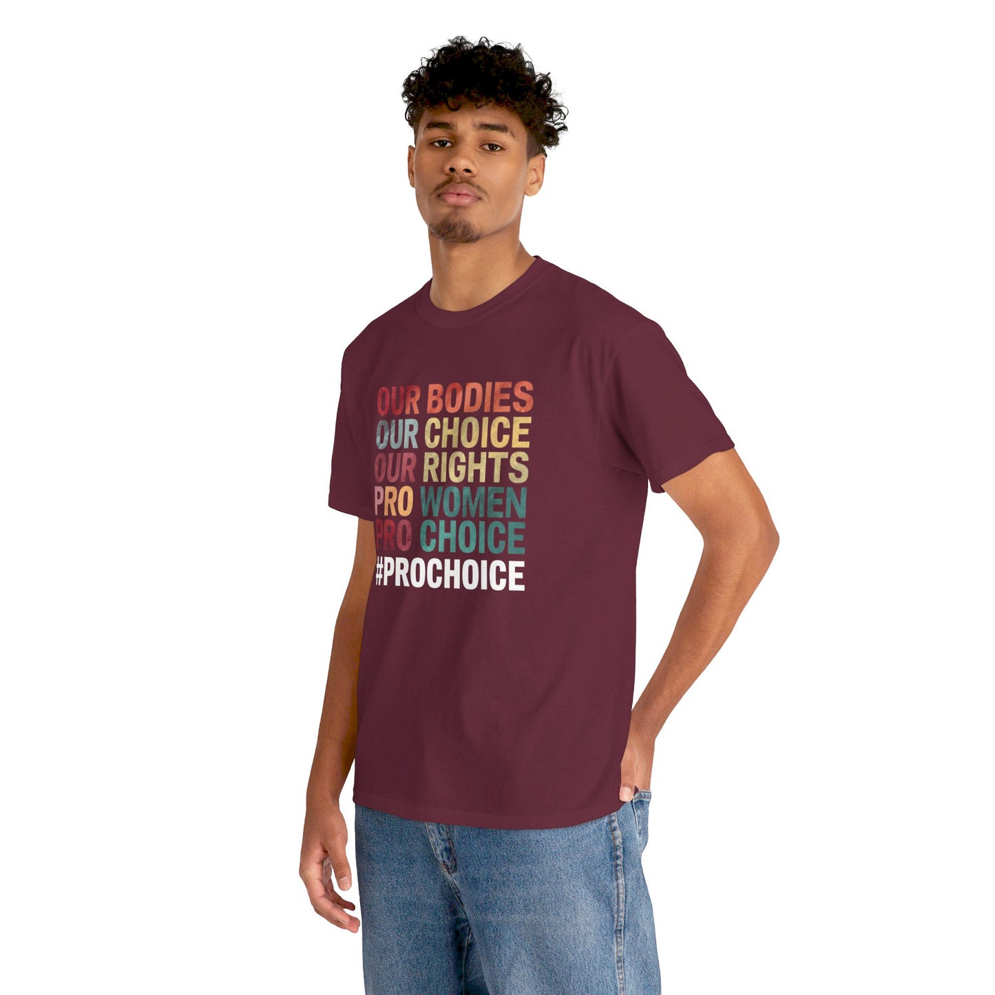 Our Bodies Women Heavy Cotton Tee