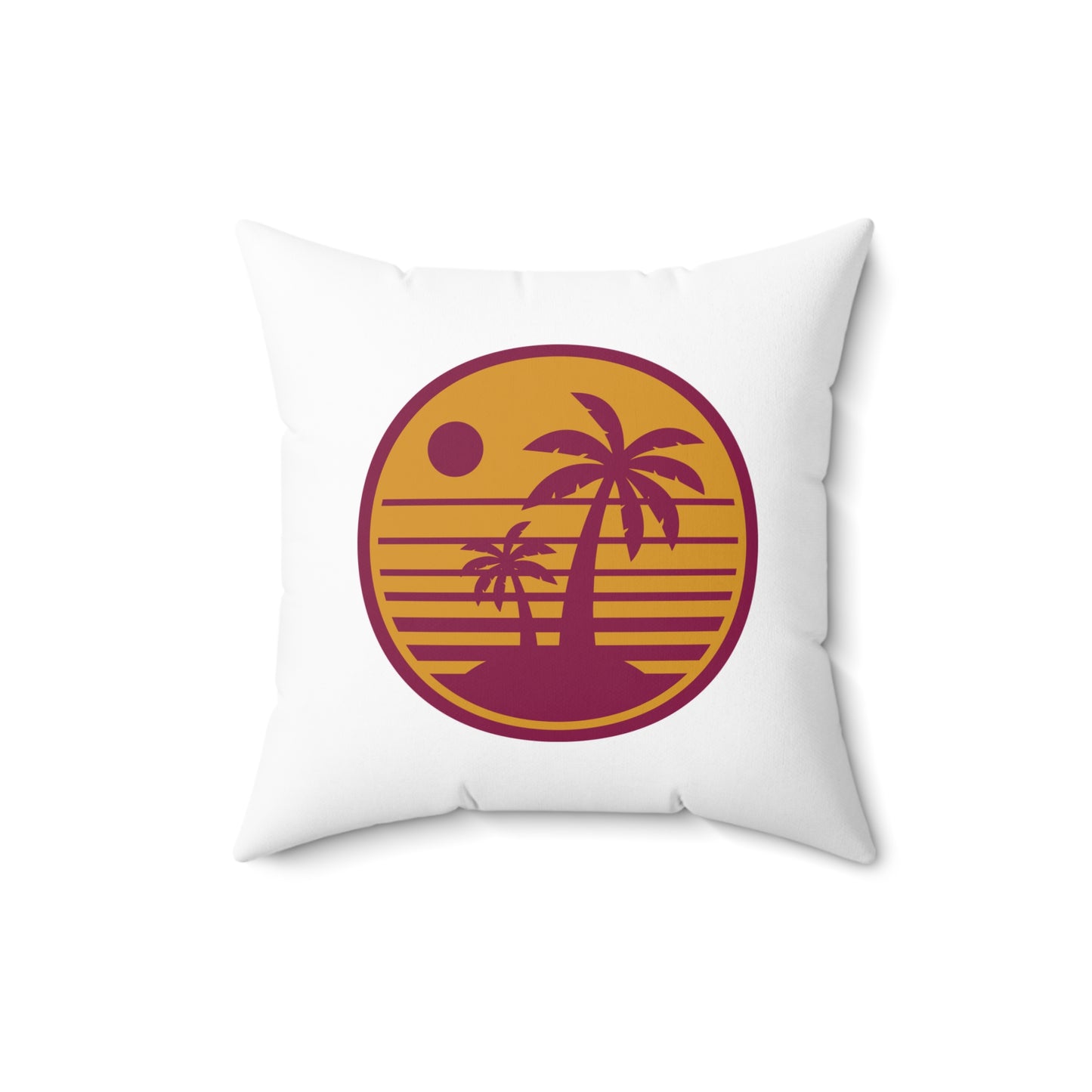 Spun Polyester Square Pillow