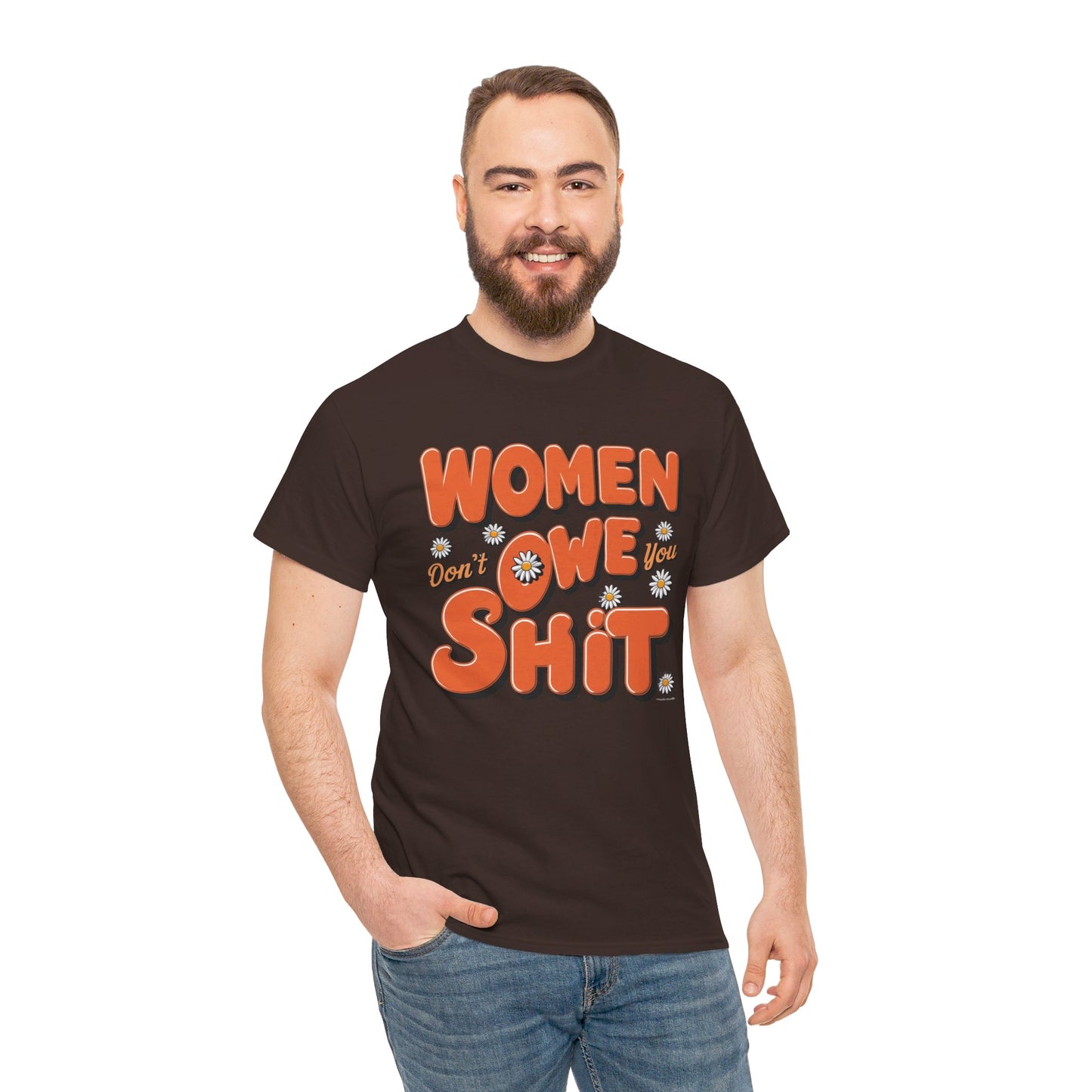 Women Don't Women Heavy Cotton Tee
