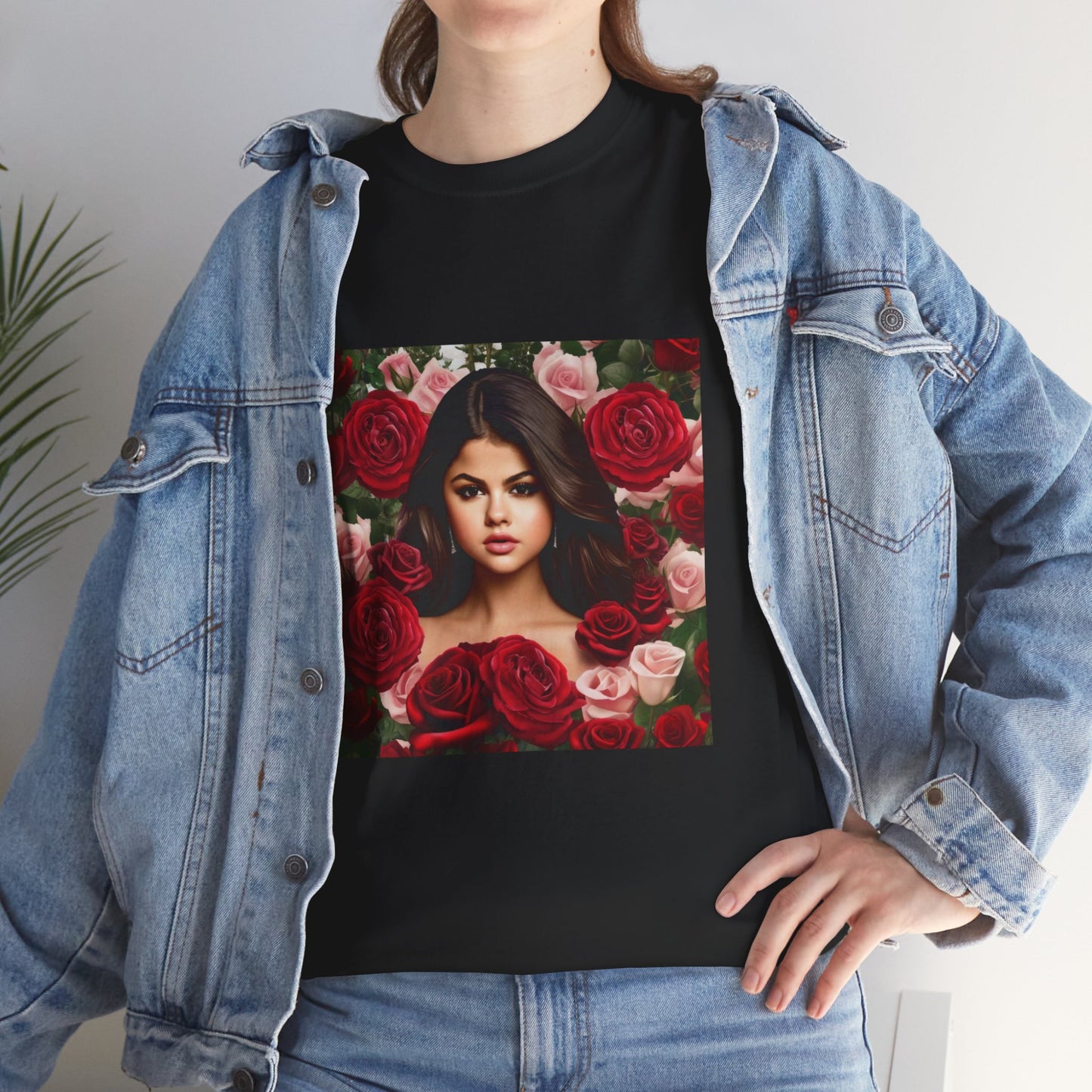 Selena Gomez T Shirt with Hearts