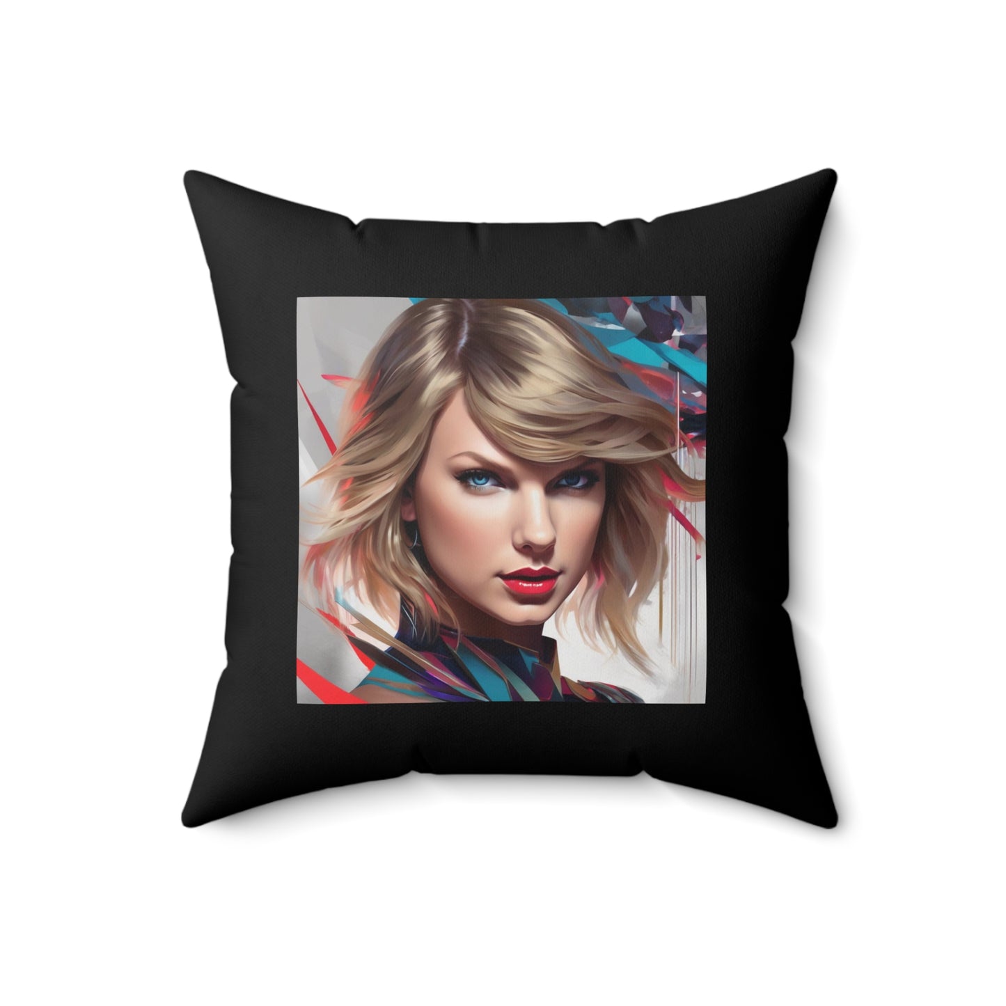Women Spun Polyester Square Pillow