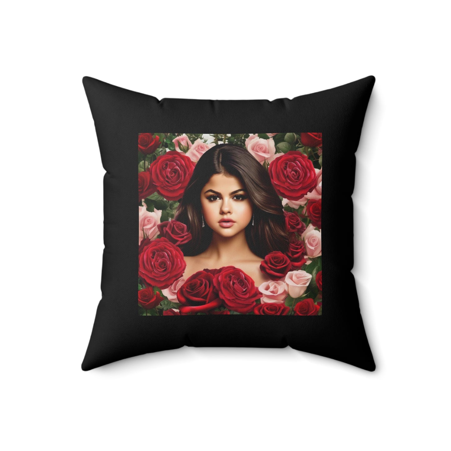 Women Spun Polyester Square Pillow