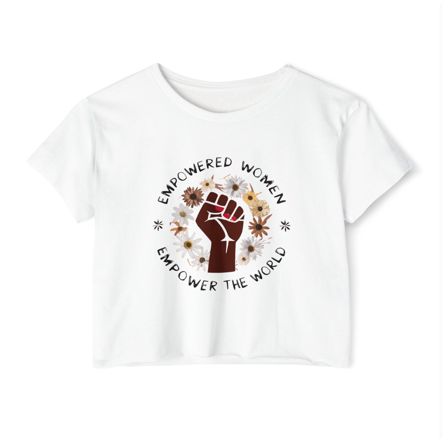 Empowered Women Women's Festival Crop Top