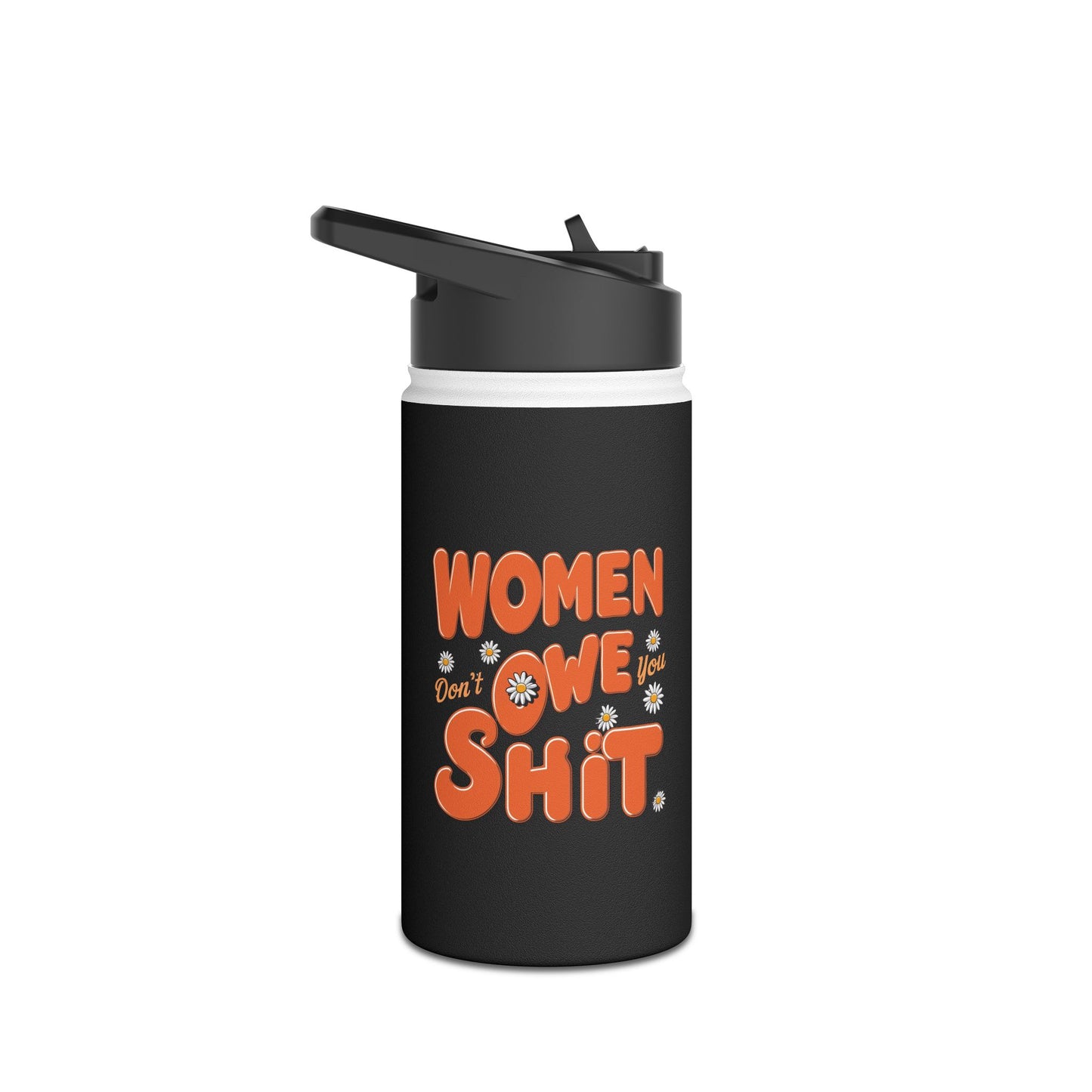 Women  Stainless Steel Water Bottle, Standard Lid