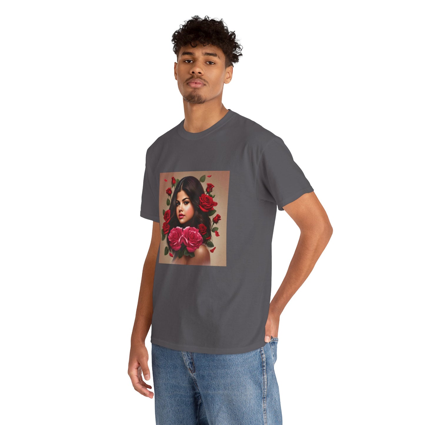 Selena Gomez T Shirt with Hearts